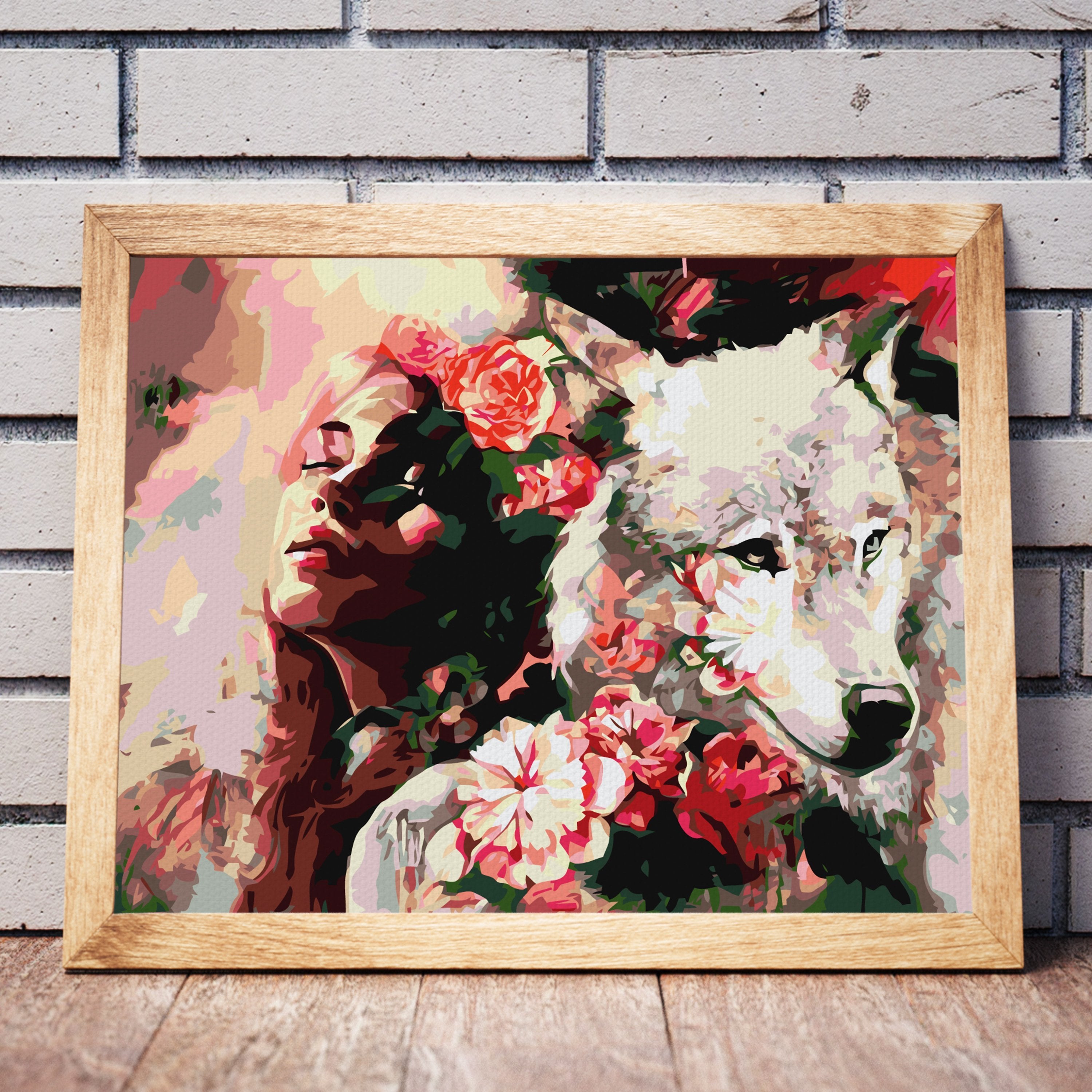 Žena s vlkom (NK0481)