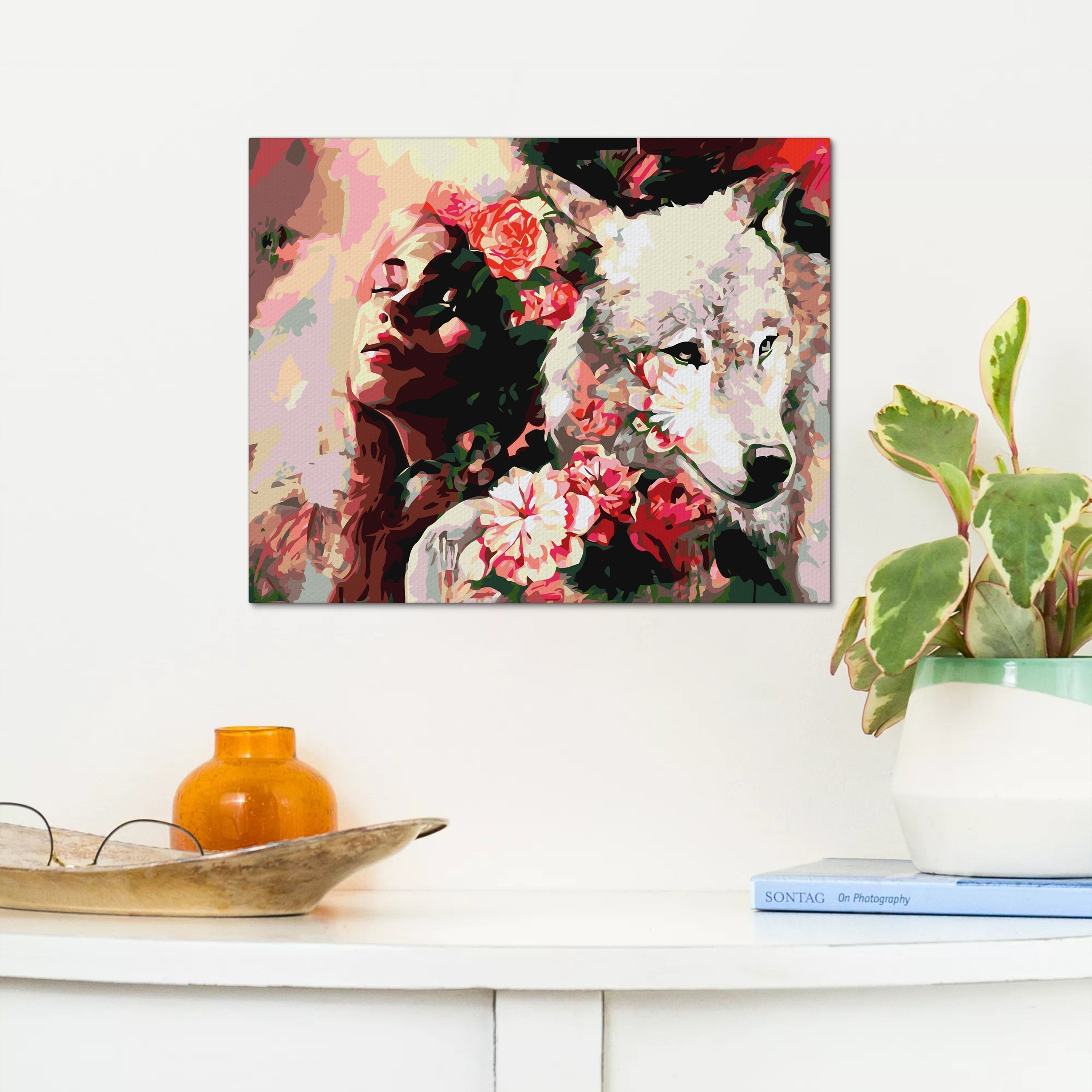 Žena s vlkom (NK0481)