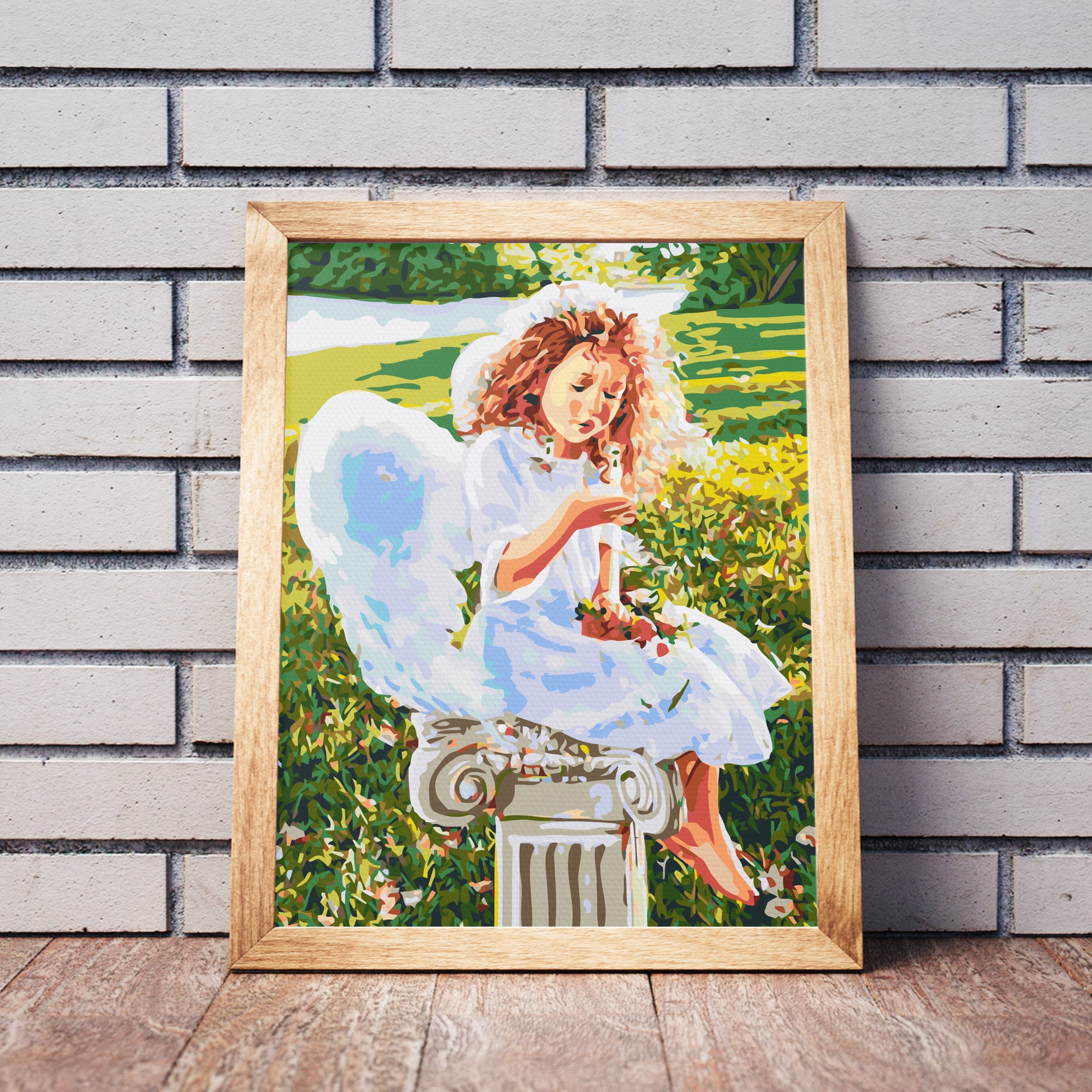 Anjel v záhrade (NK0482)