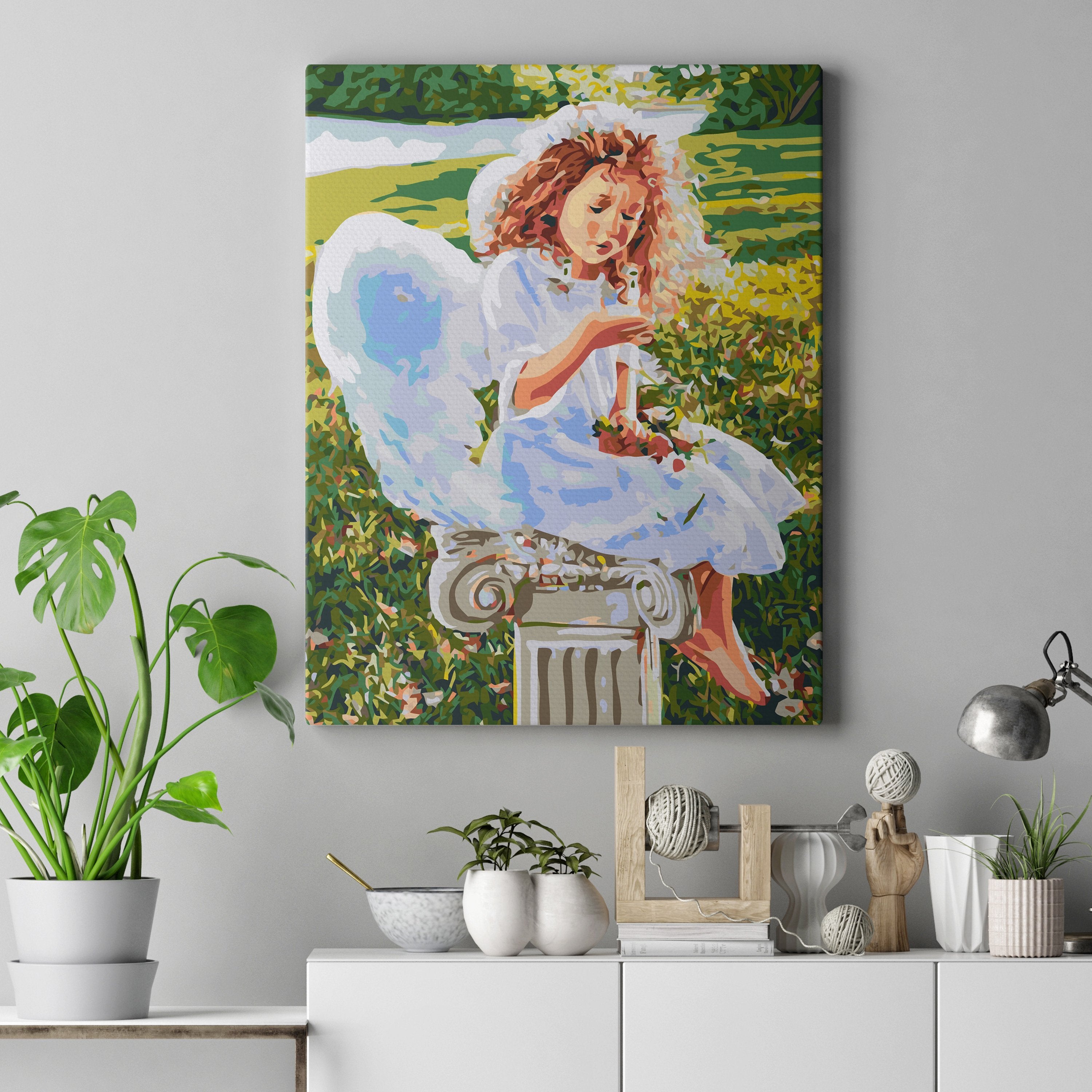 Anjel v záhrade (NK0482)