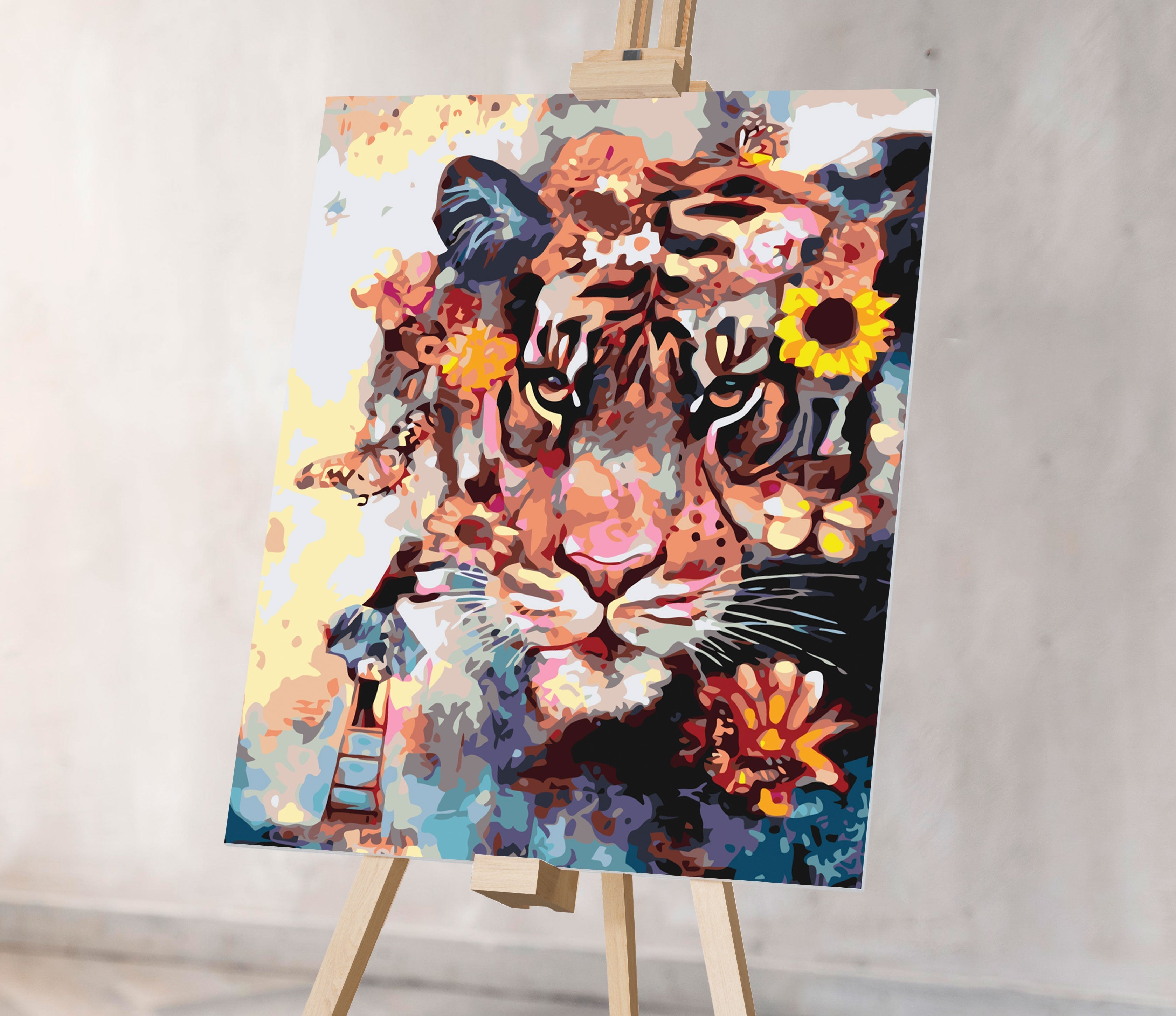 Tiger s kvetmi (NK0506)