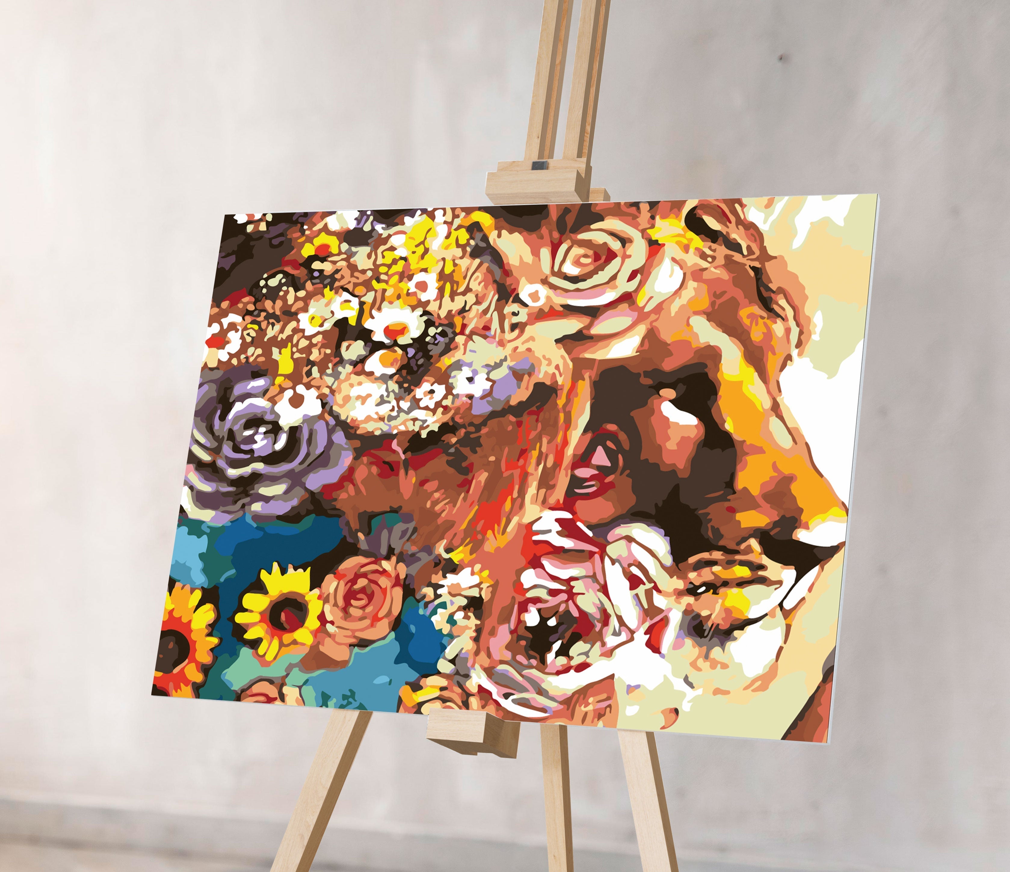 Lev v kvetoch (NK0507)