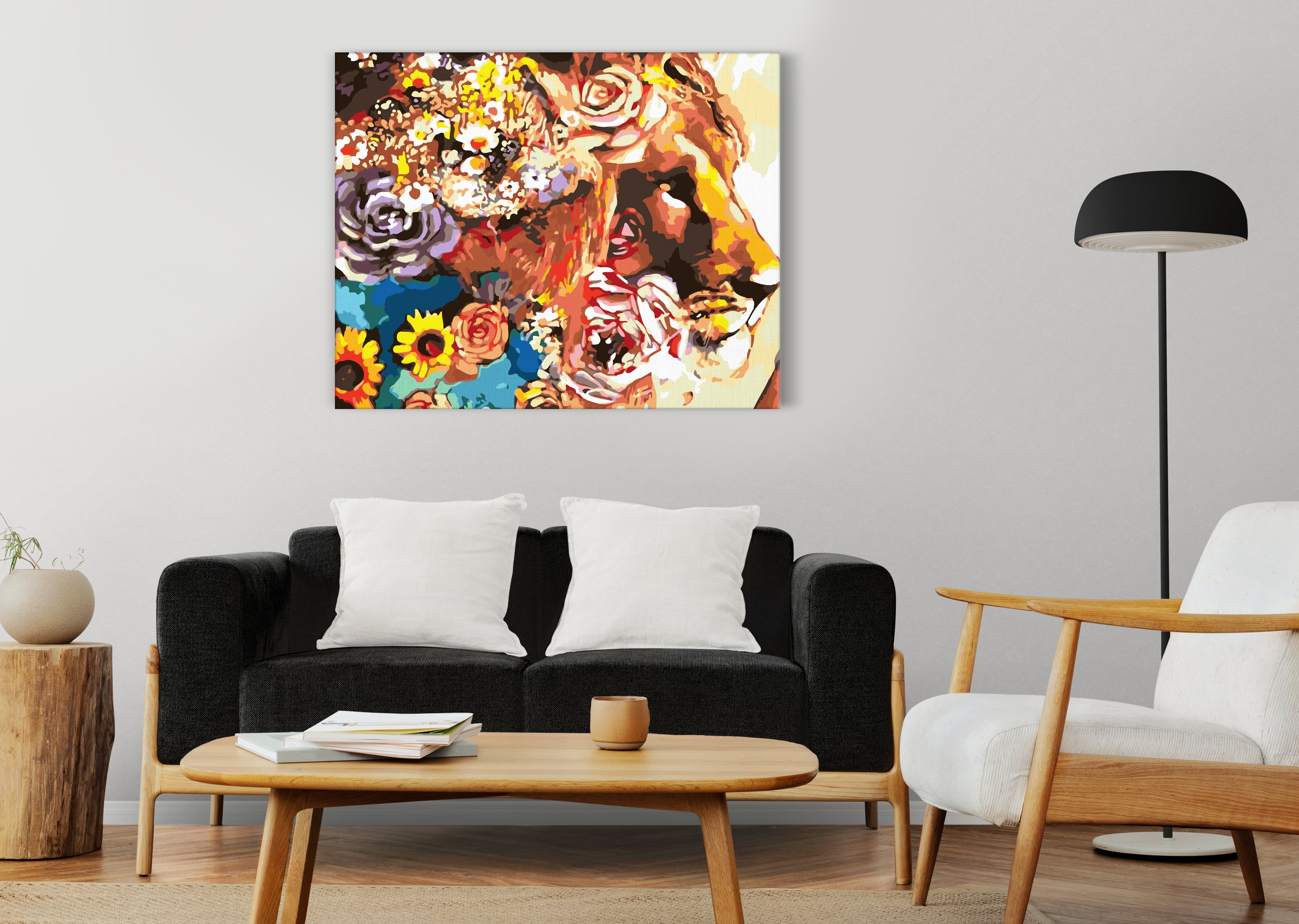 Lev v kvetoch (NK0507)