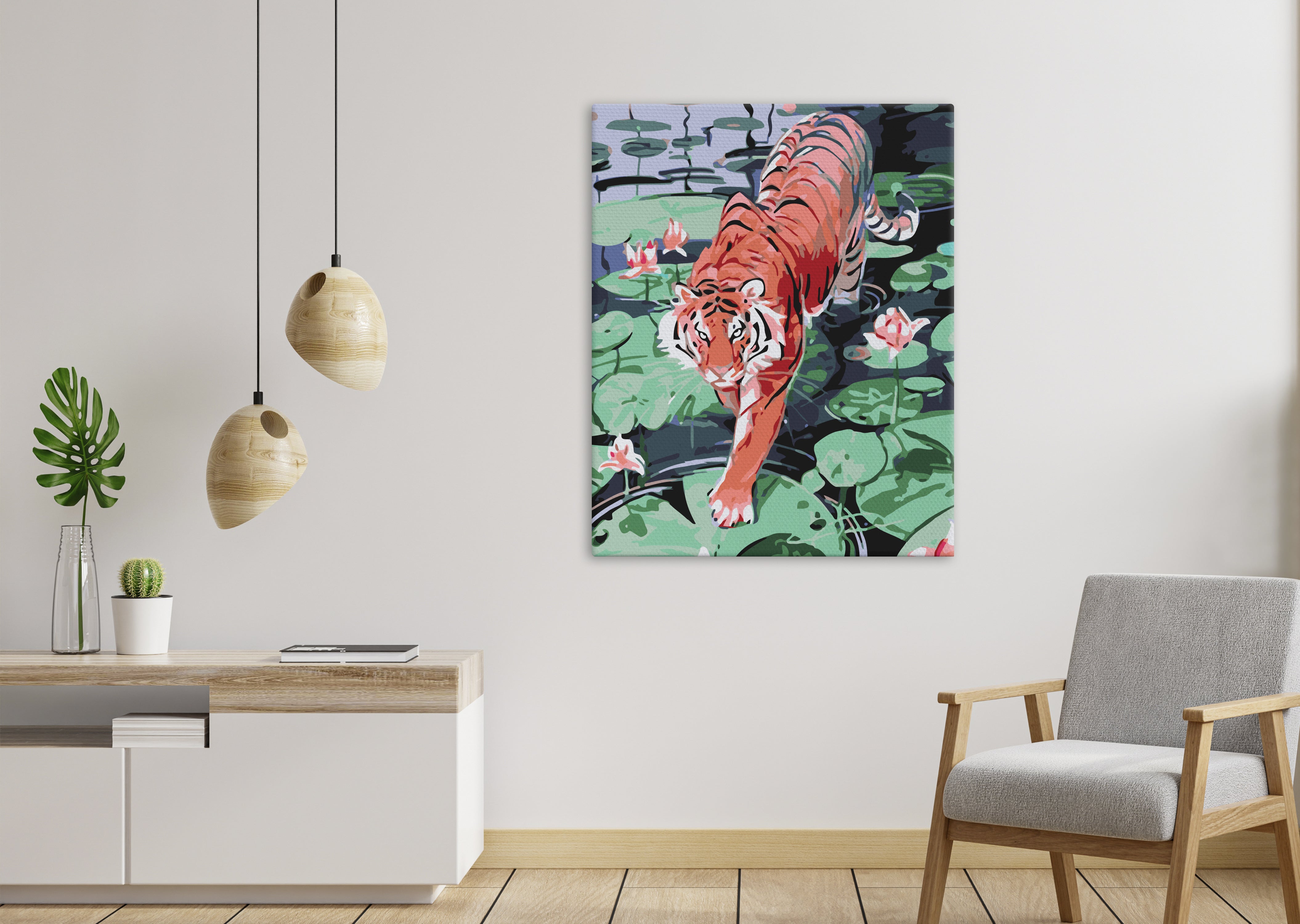 Tiger na ľaliách (NK0509)