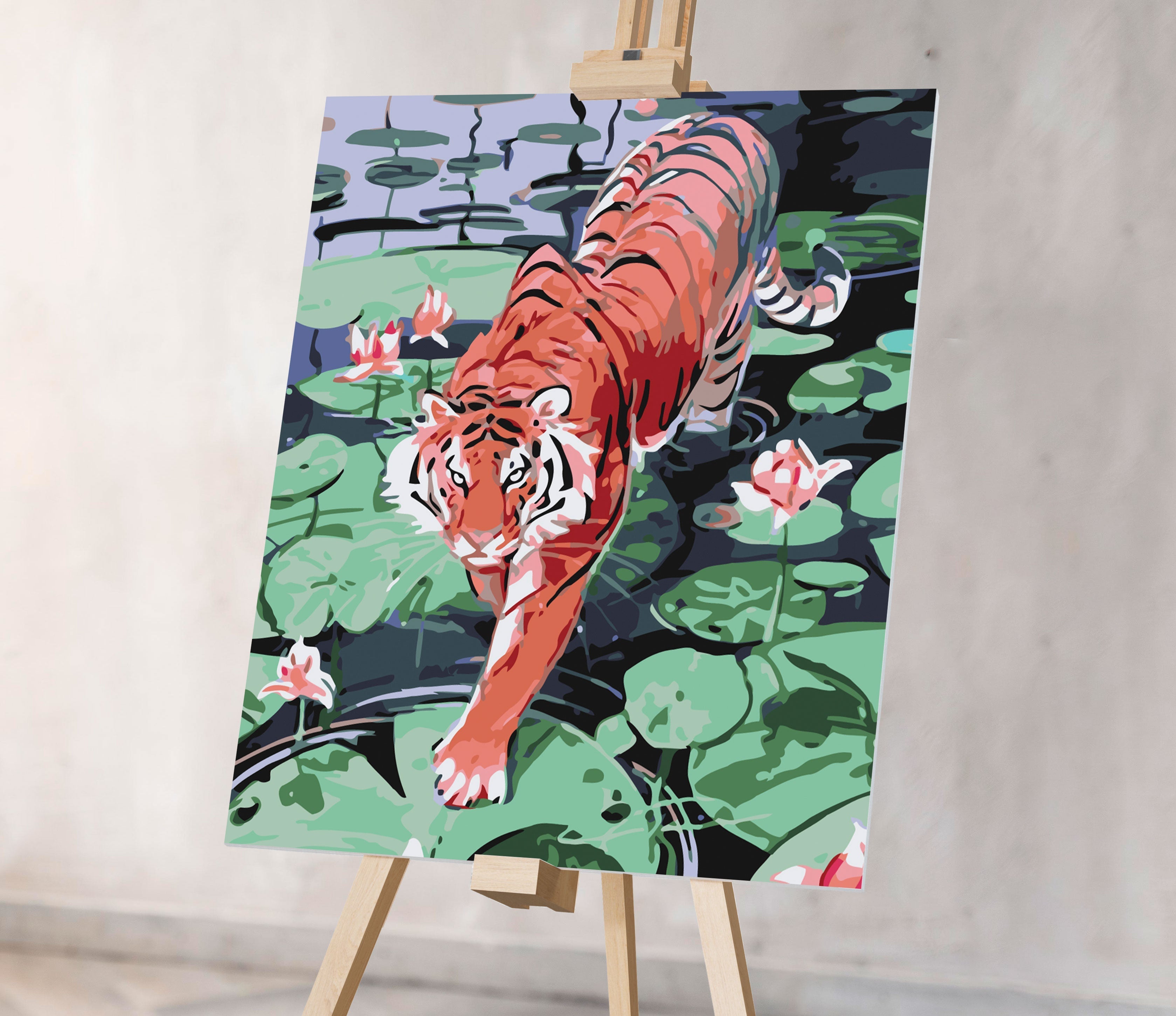 Tiger na ľaliách (NK0509)