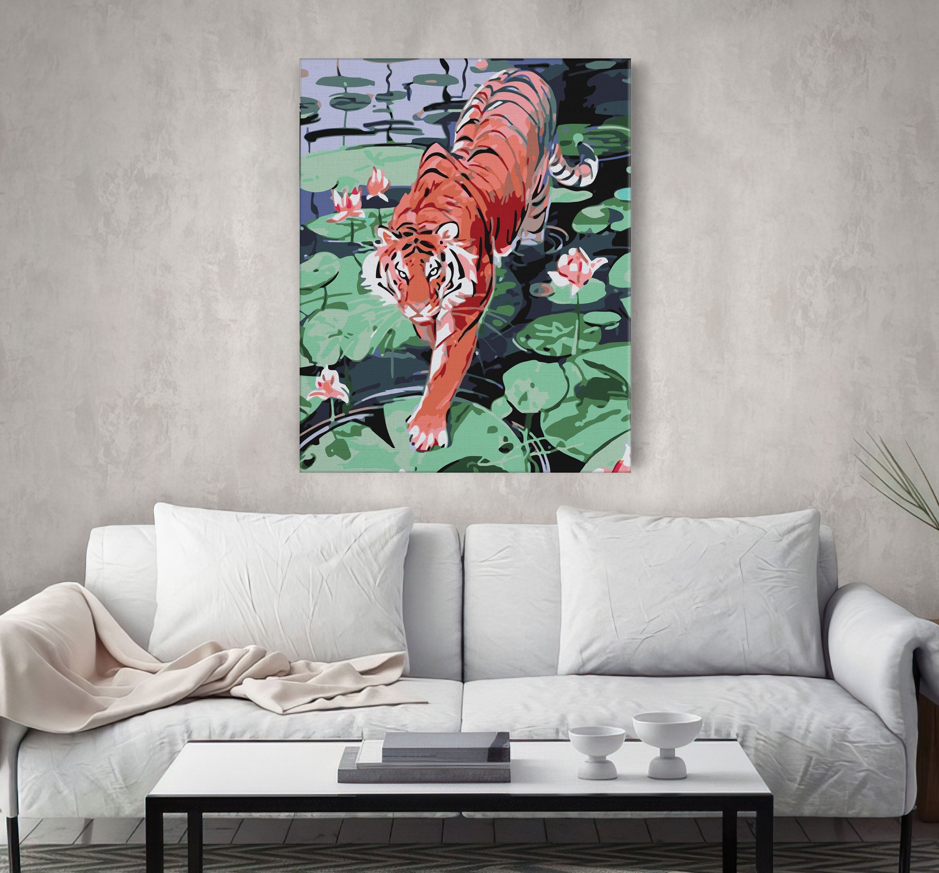 Tiger na ľaliách (NK0509)