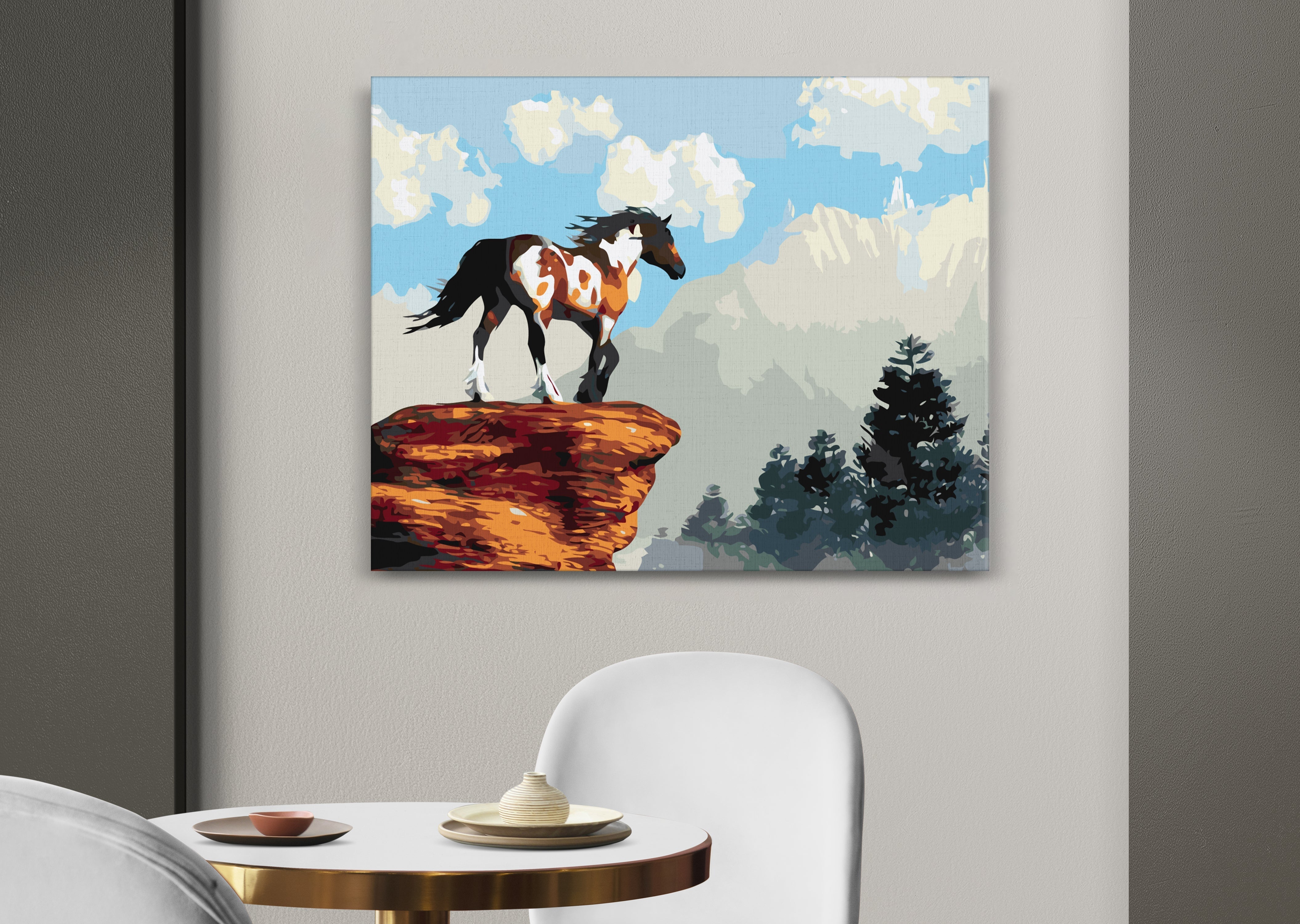 Kôň na skale (NK0515)