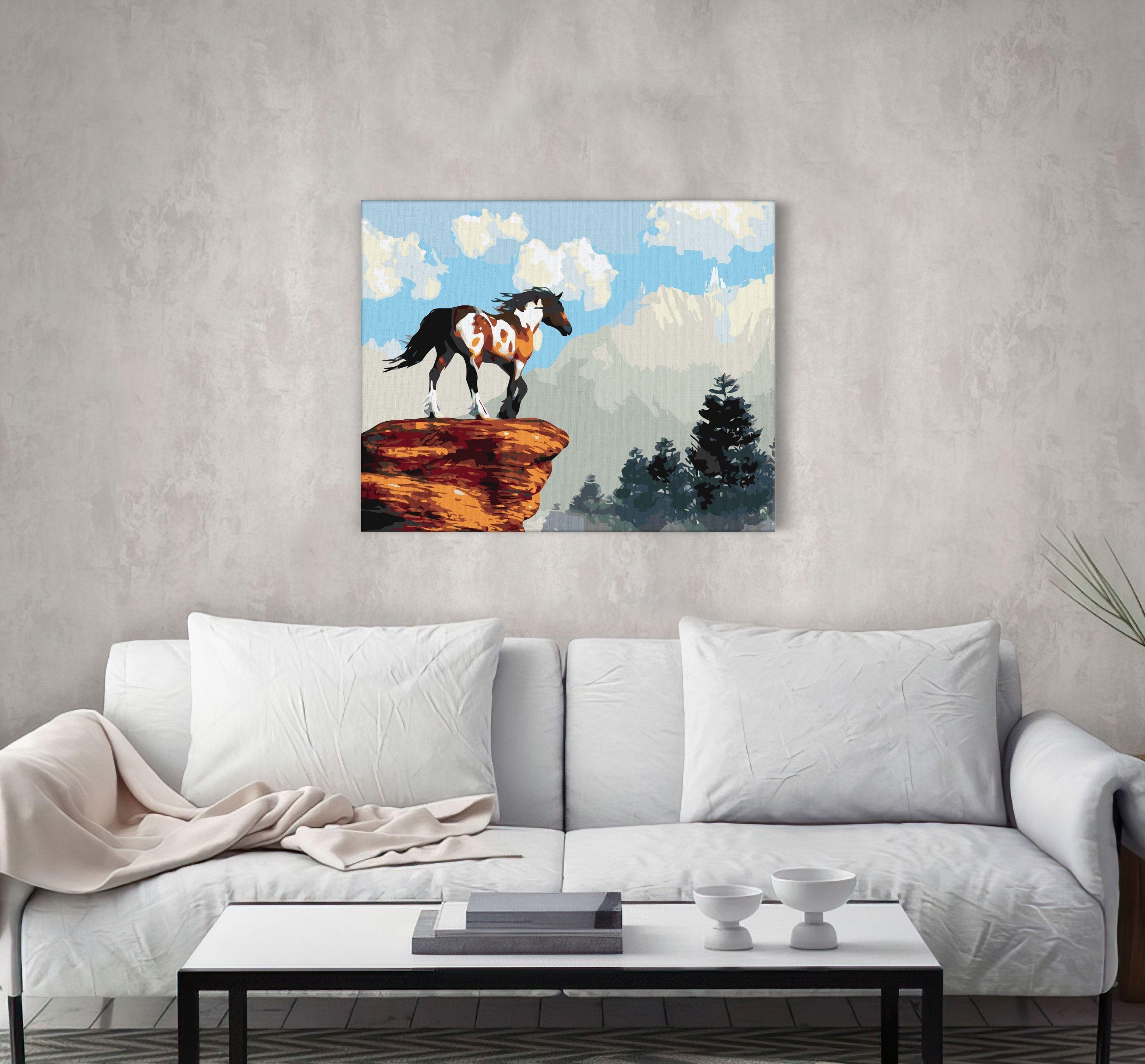 Kôň na skale (NK0515)