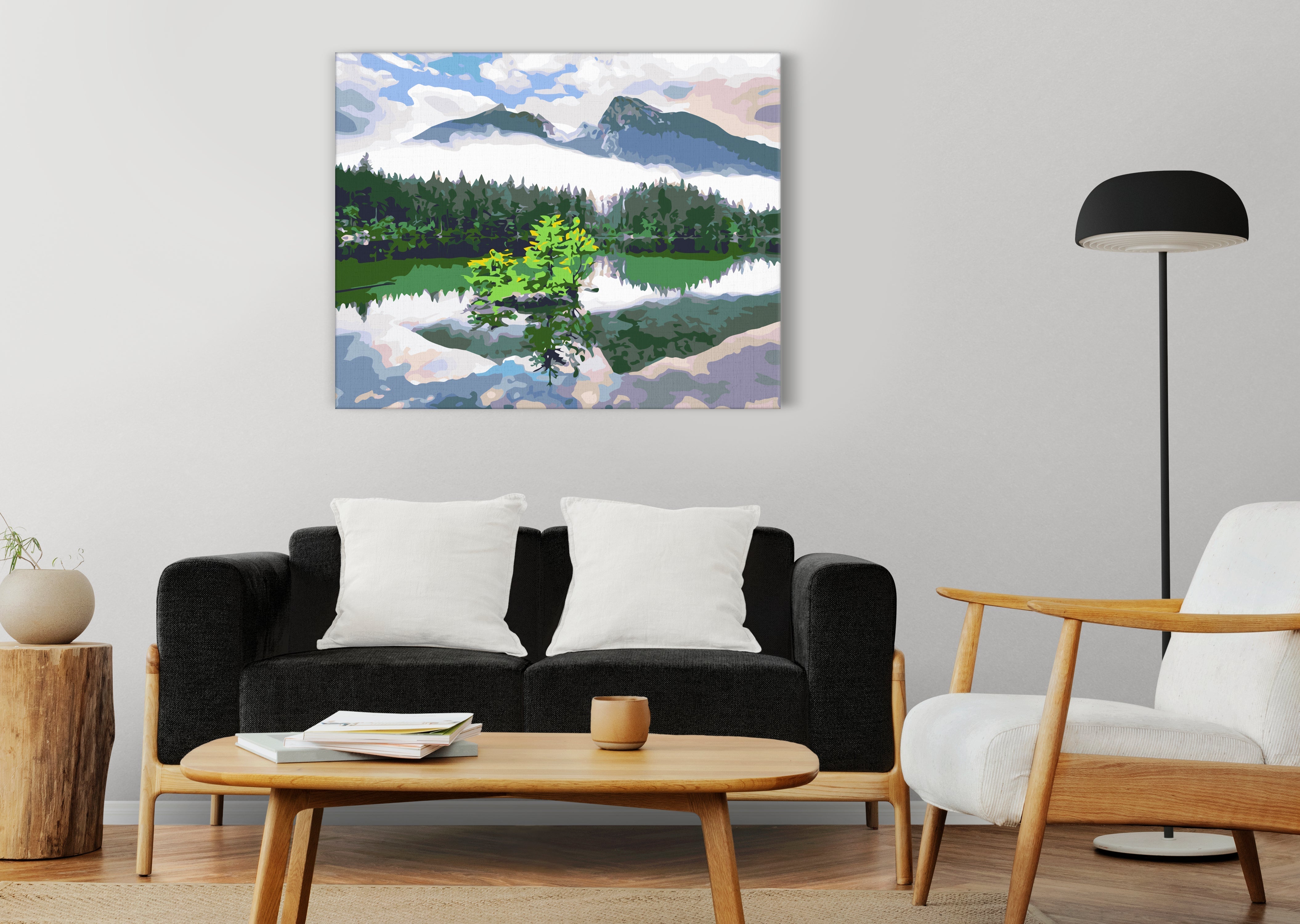 Horský odraz v jazere (NK0519)