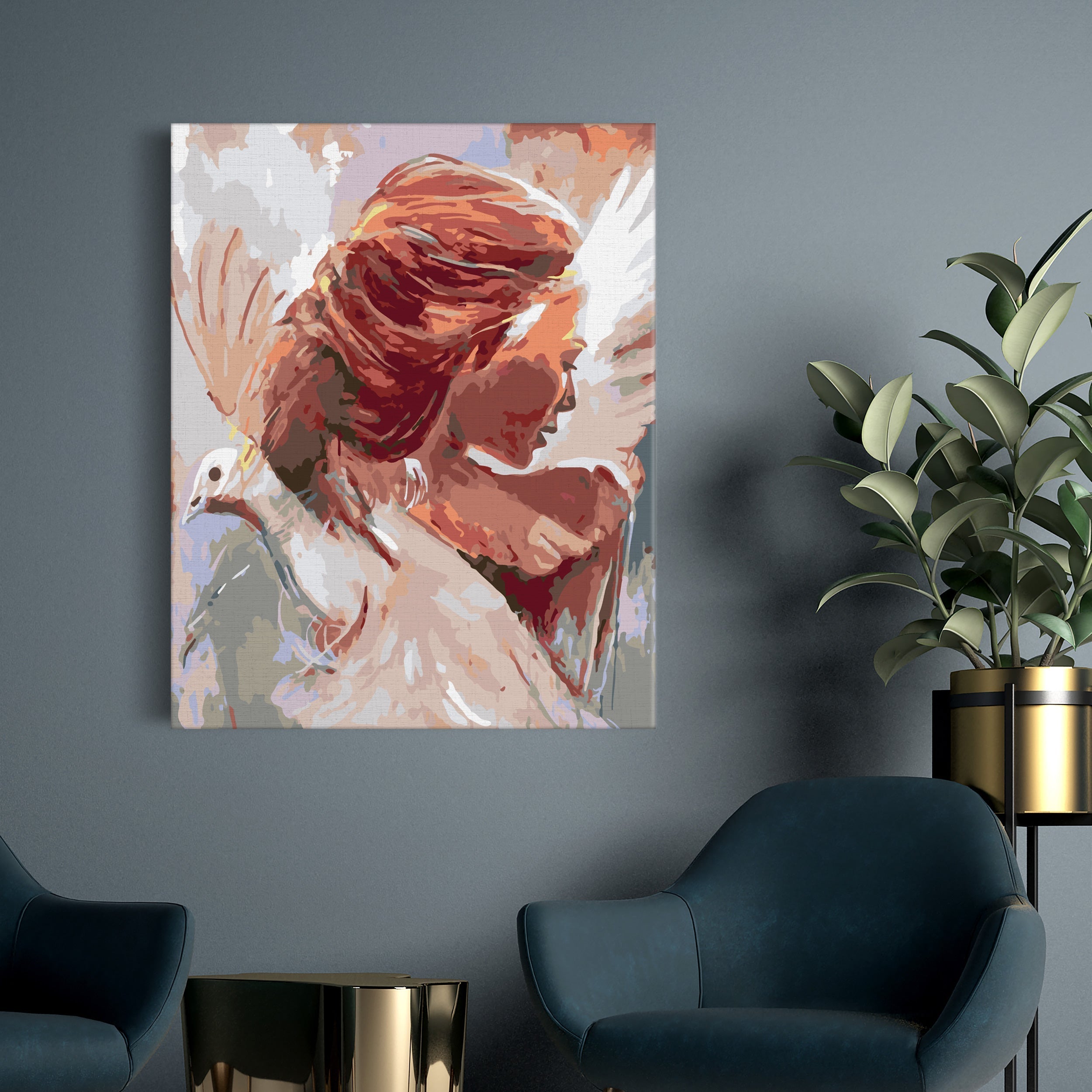 Dievča a vták (NK0524)