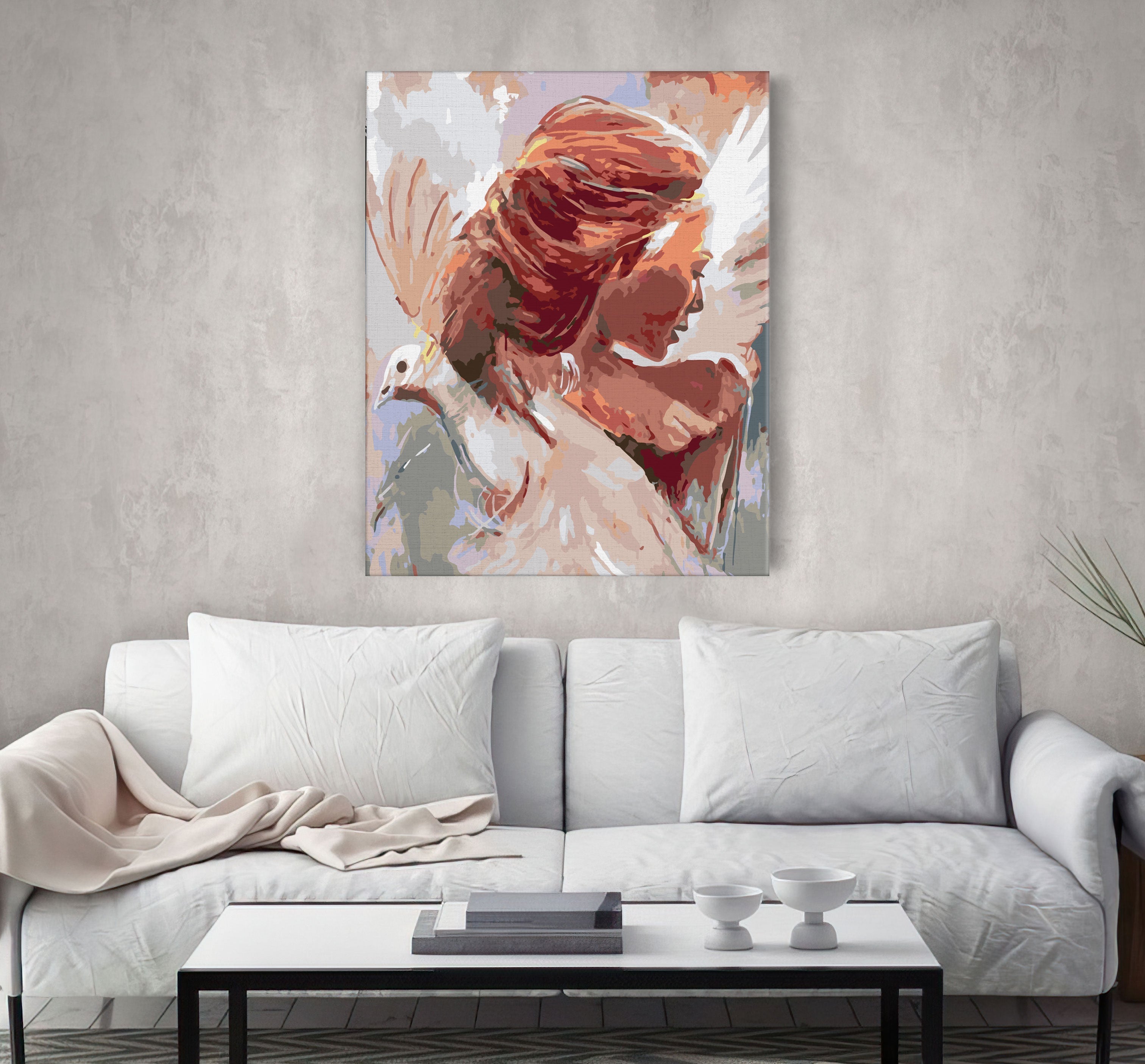 Dievča a vták (NK0524)