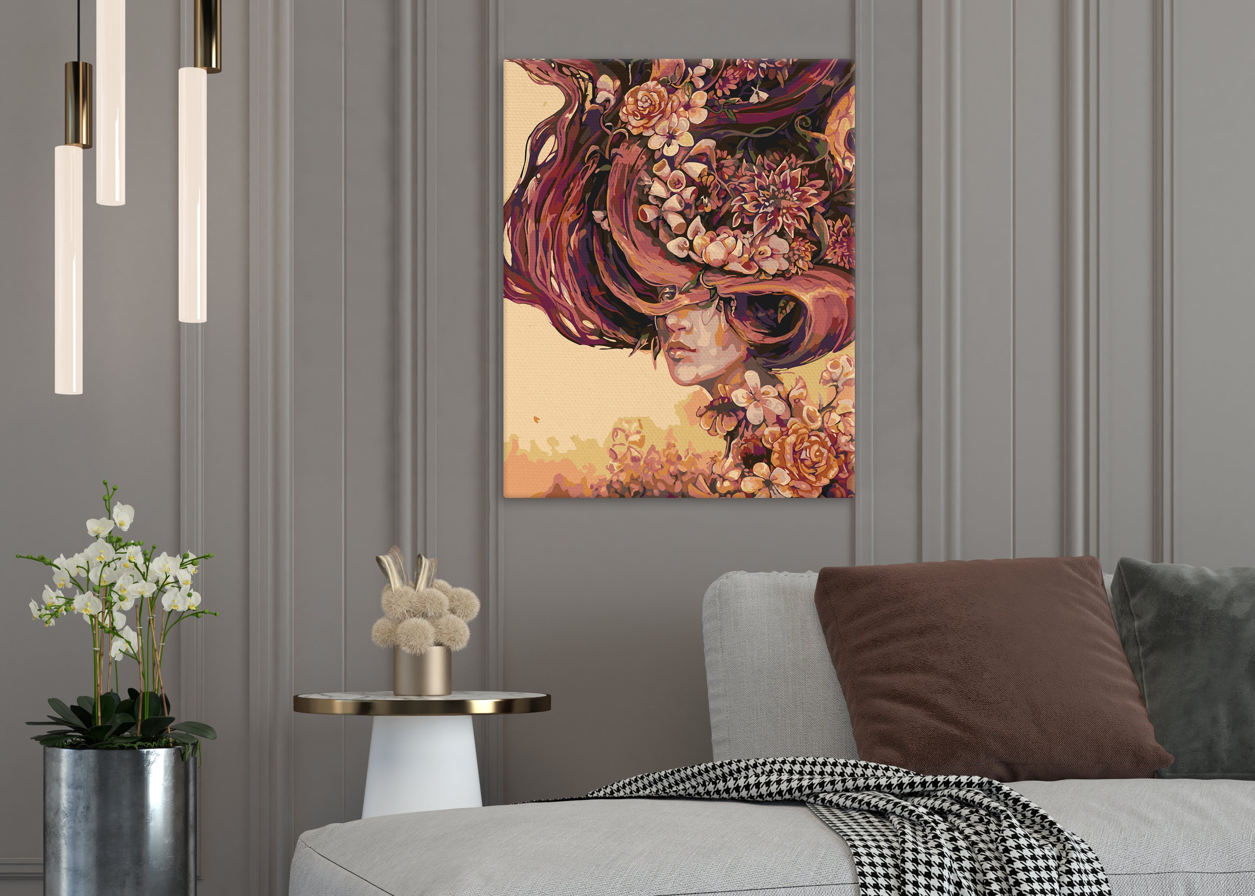 Kvetinové   dievča  (NK0527)