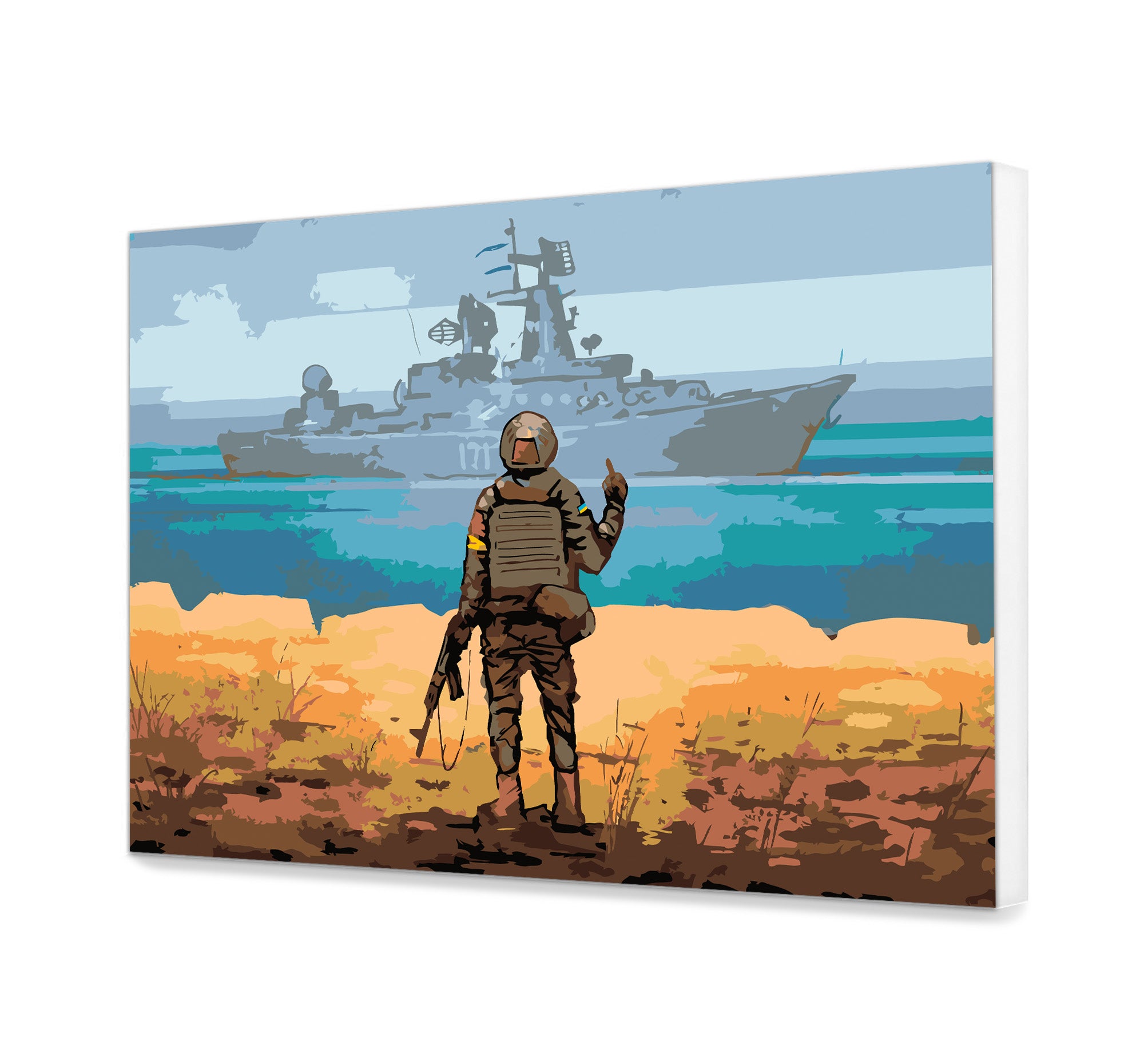 Ruská vlajková loď Moskva