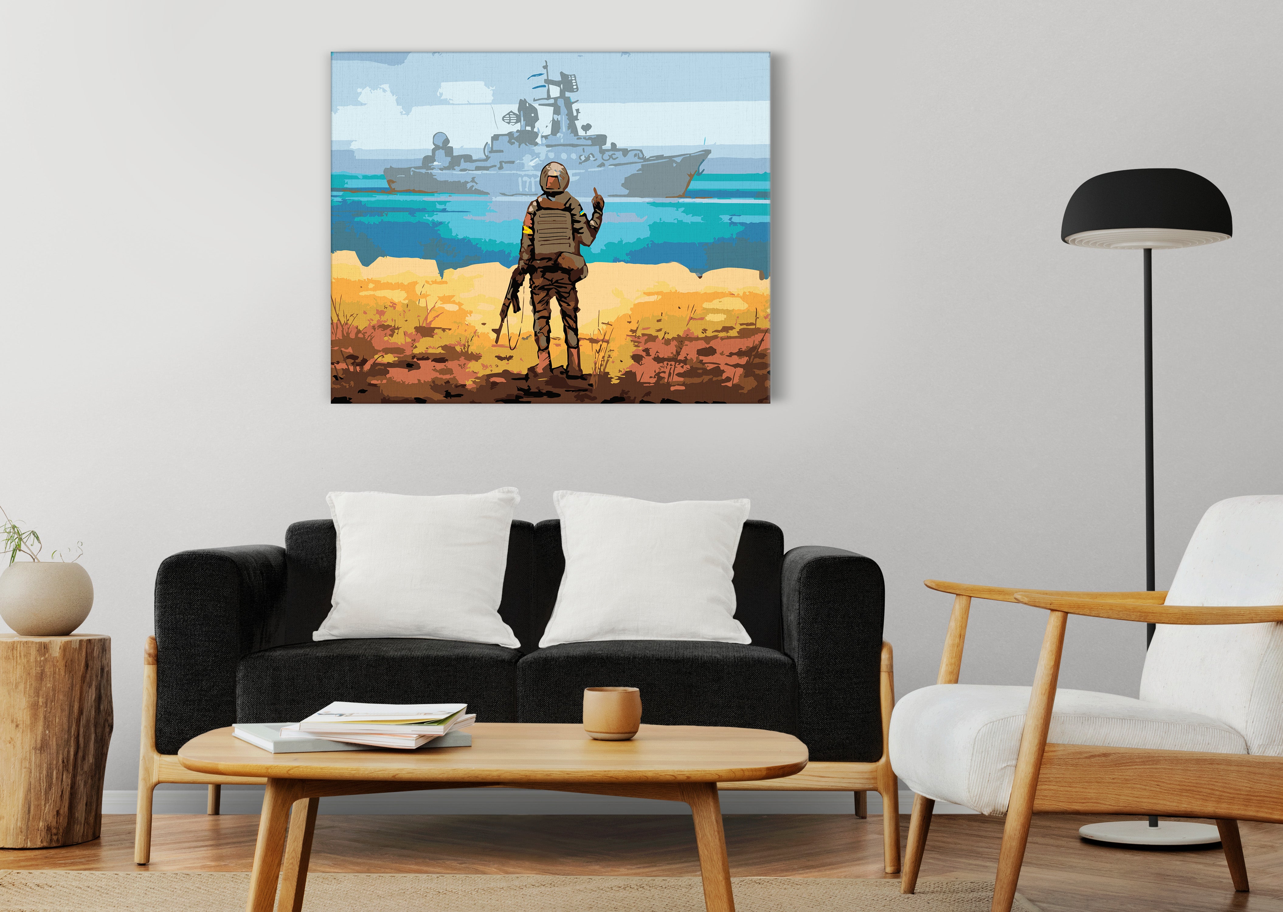 Ruská vlajková loď Moskva