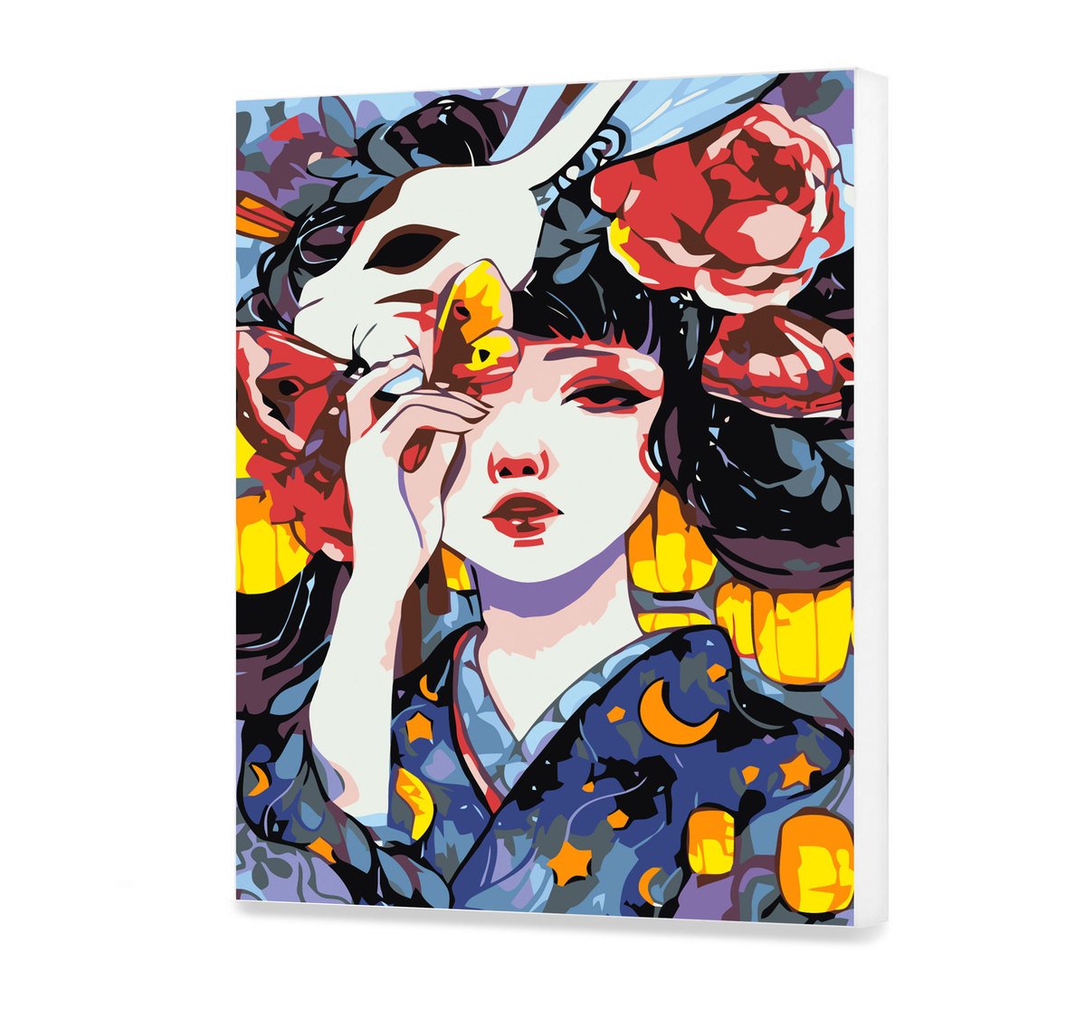 Malovanie podla cisel - Japonské Dievča