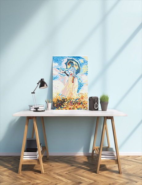 Dievča S Dáždnikom