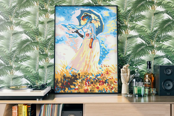 Dievča S Dáždnikom