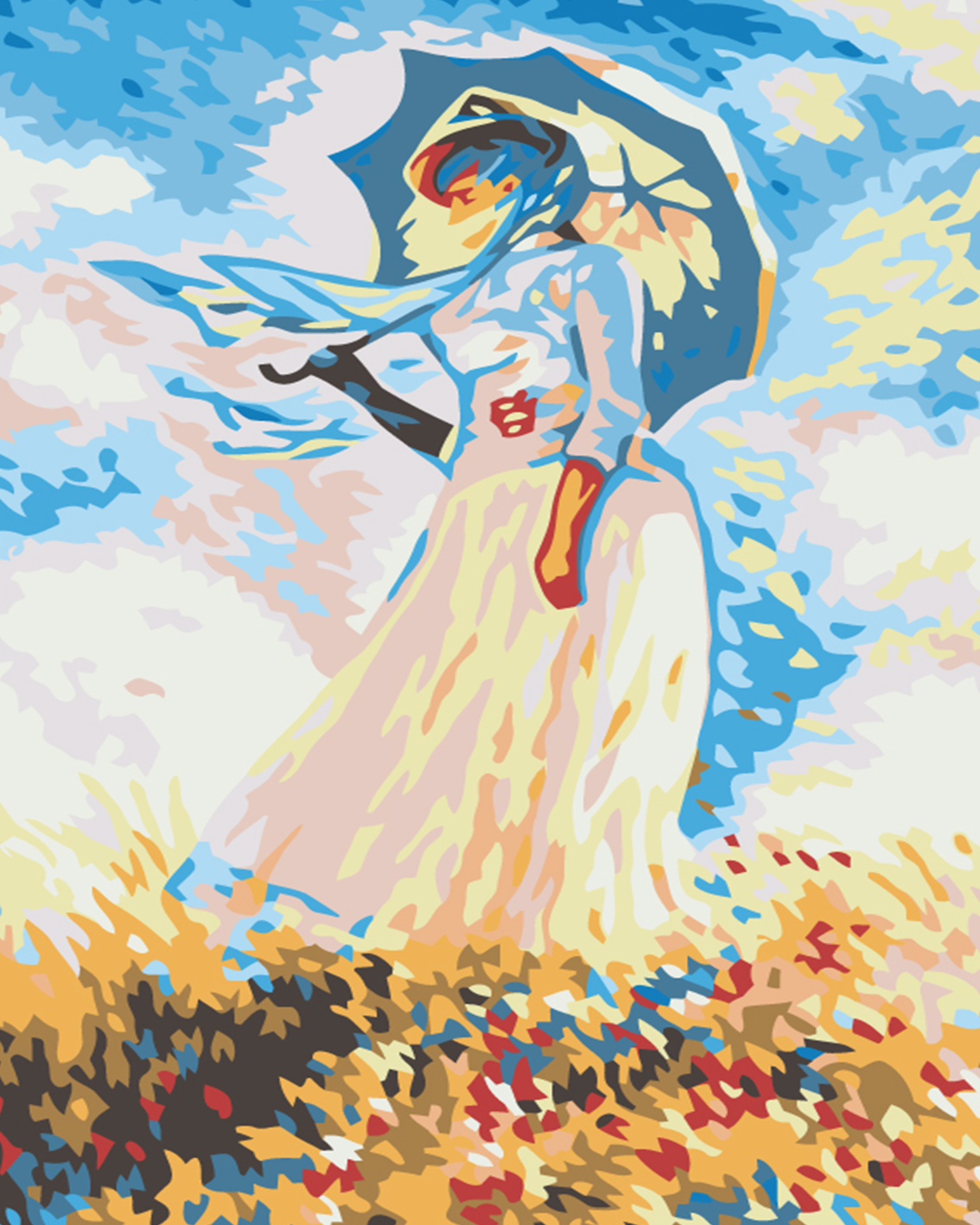 Dievča S Dáždnikom