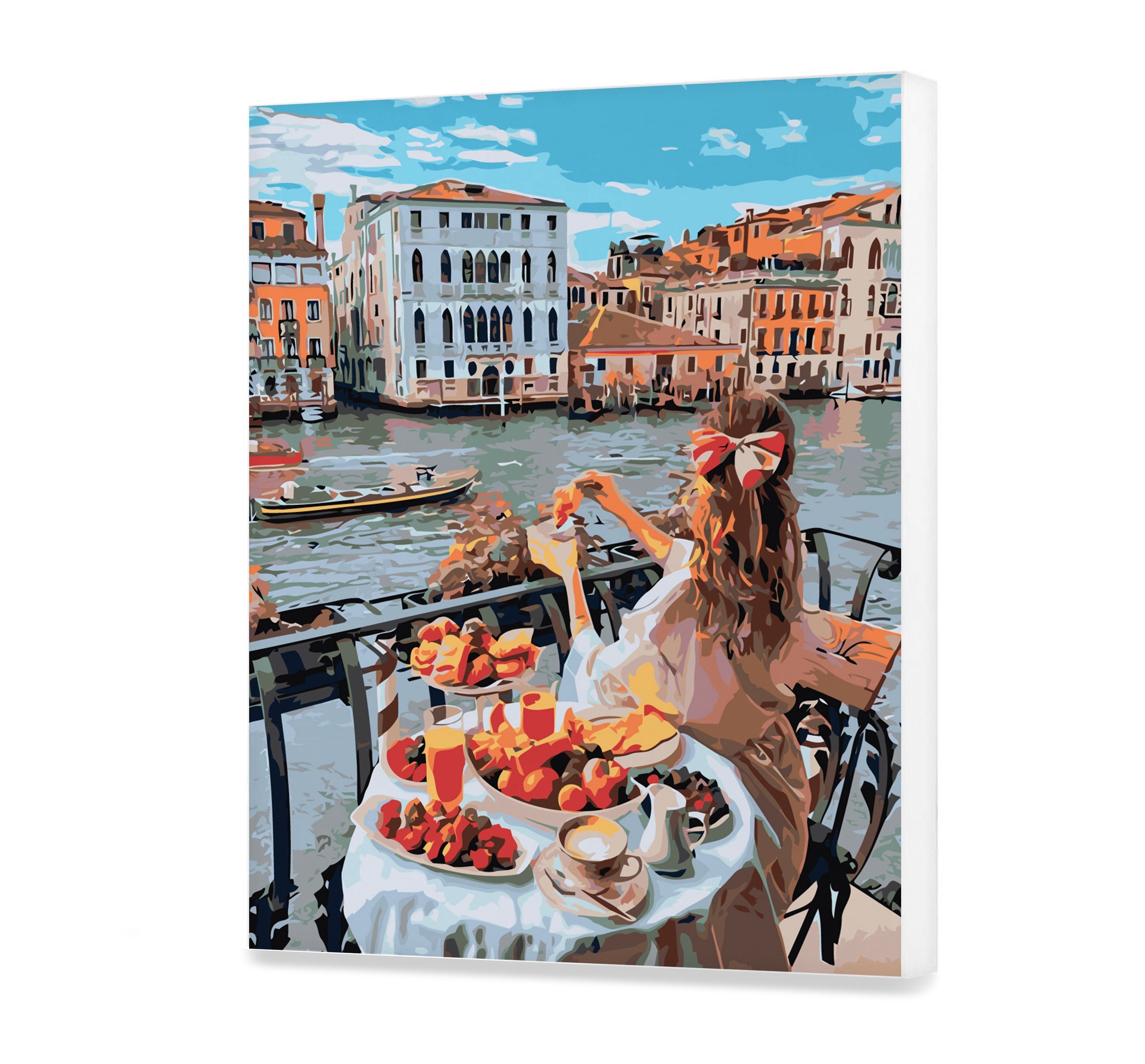 Maľovanie podľa cisel - Nádherné Dievča