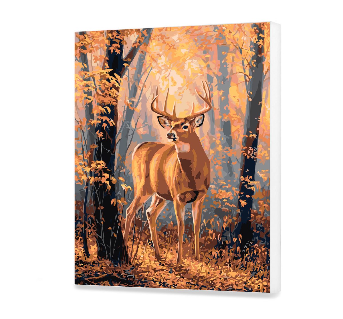 Malovanie podla cisel - Jeleň V Lese