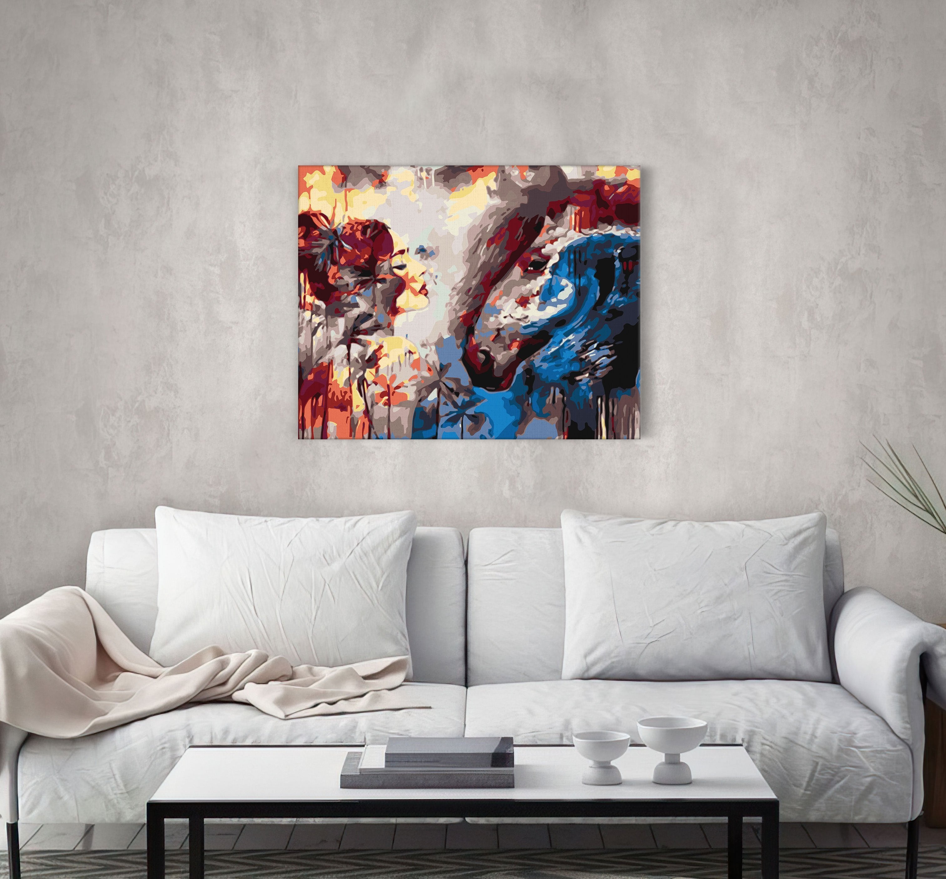 Dievča a kôň (PC0563)