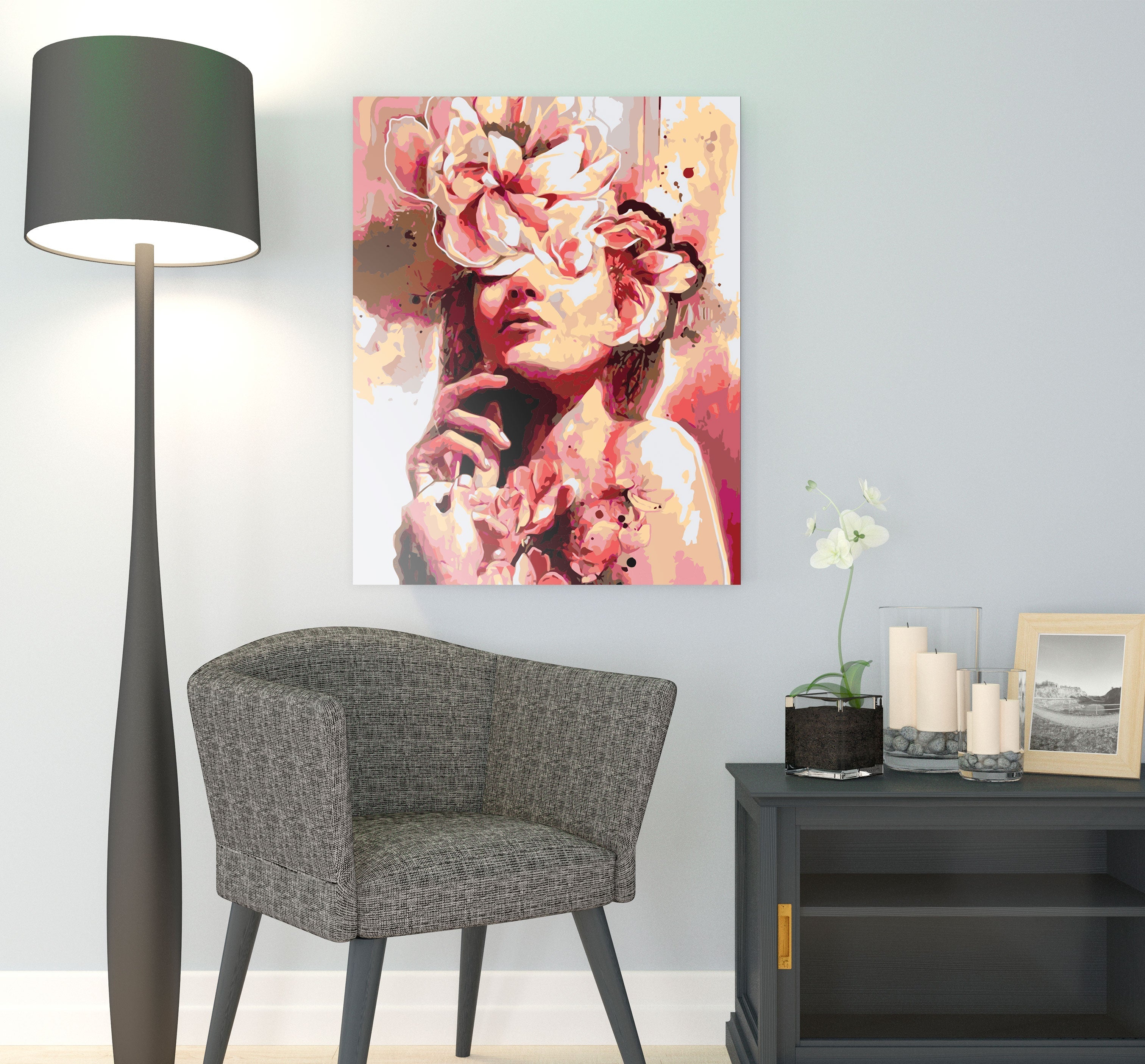 Žena v kvetoch (PC0580)