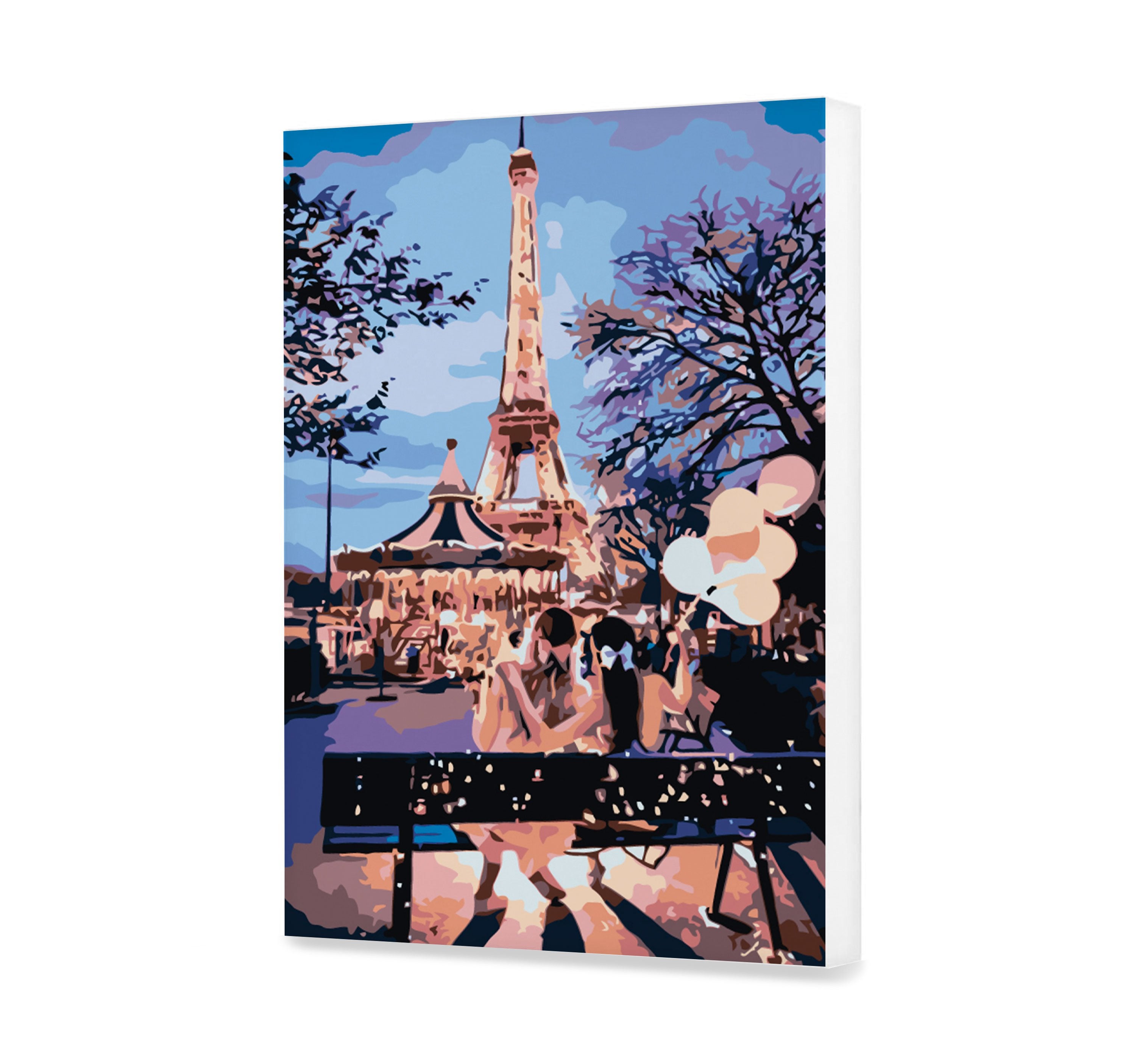 Malovanie podla cisel - Paríž