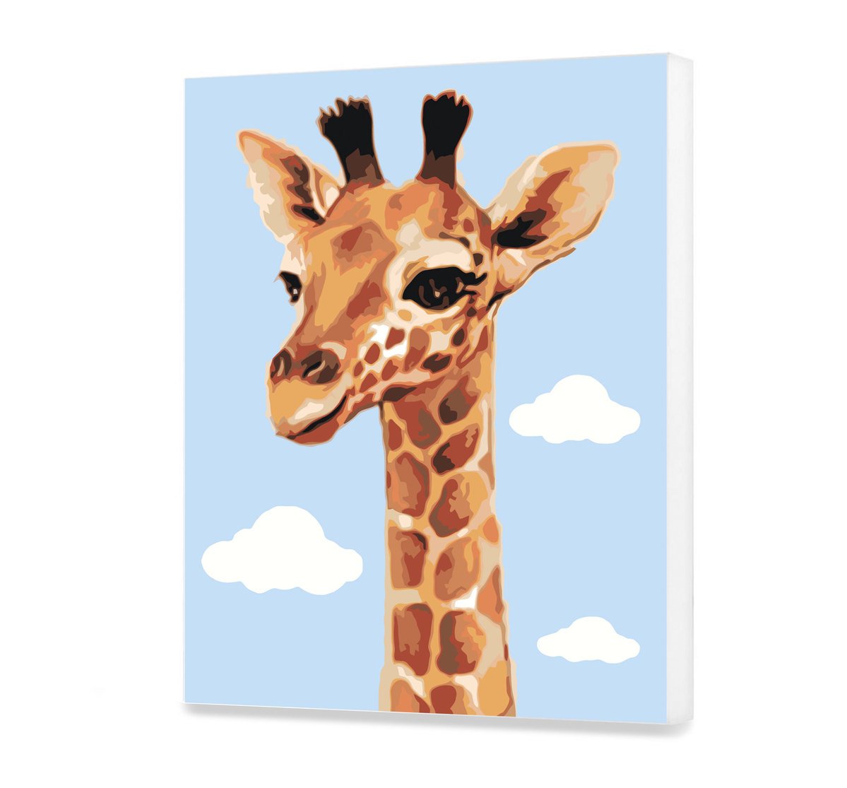 Malovanie podla cisel - Pekná Žirafa