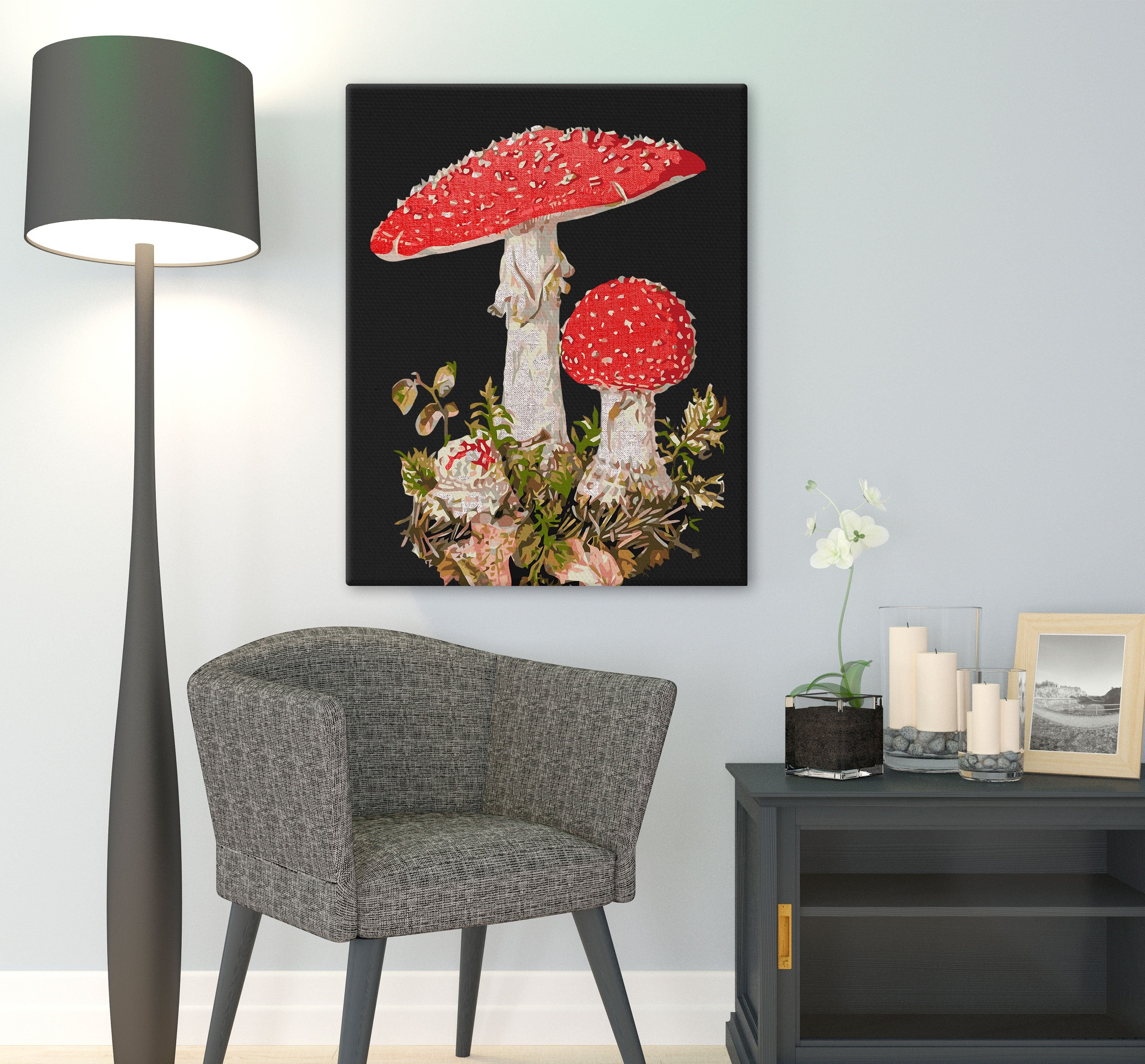 Obrázok metalických húb (SC0636)