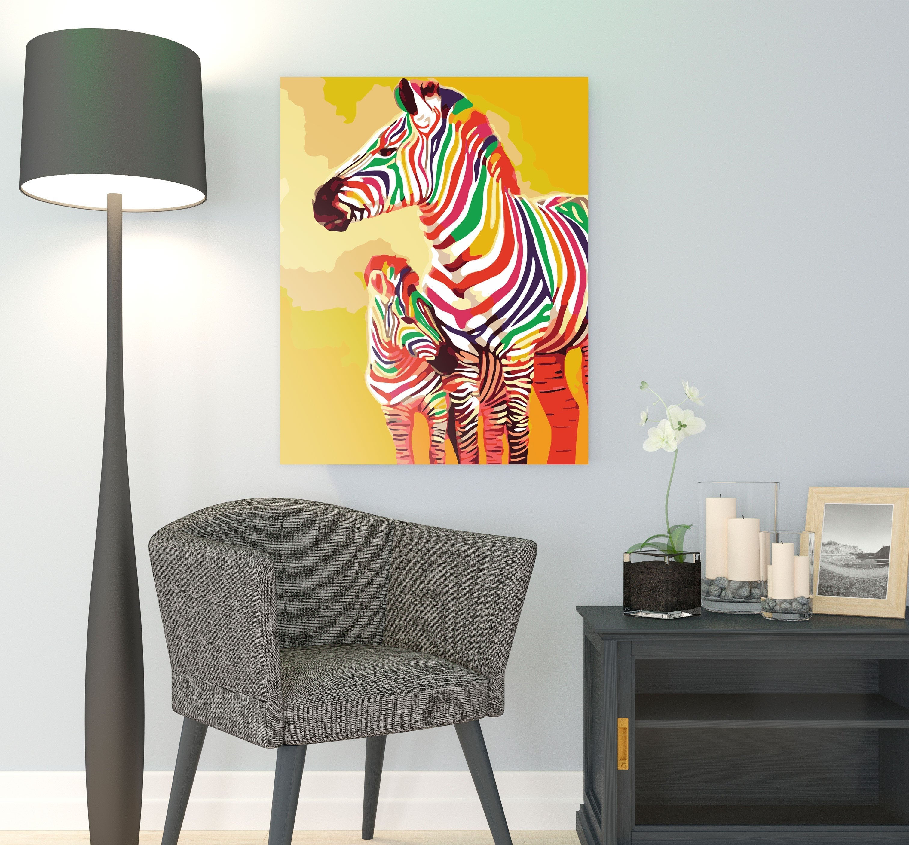 Viacfarebné zebry (SC0703)