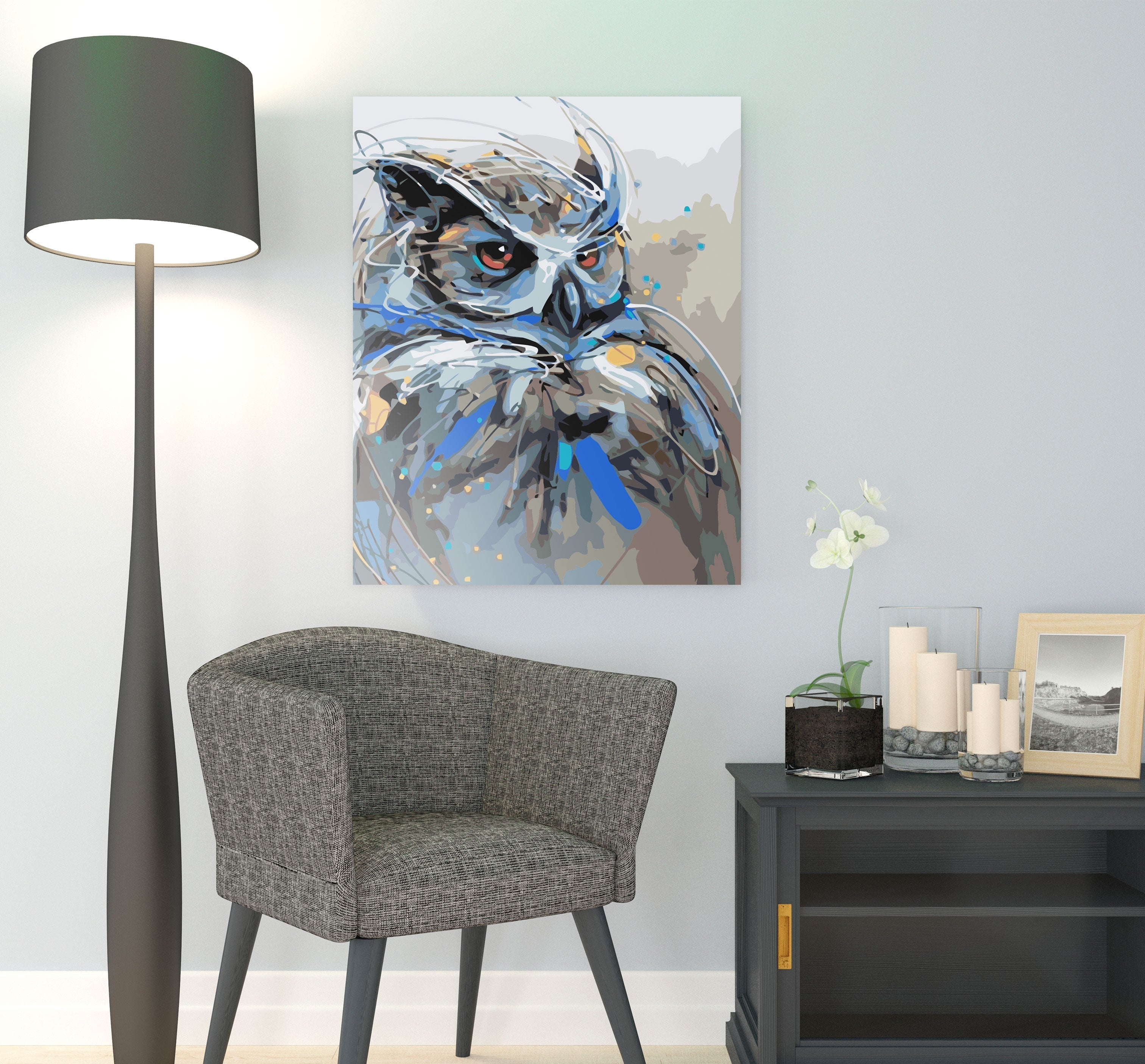 Farebná sova (SC0723)