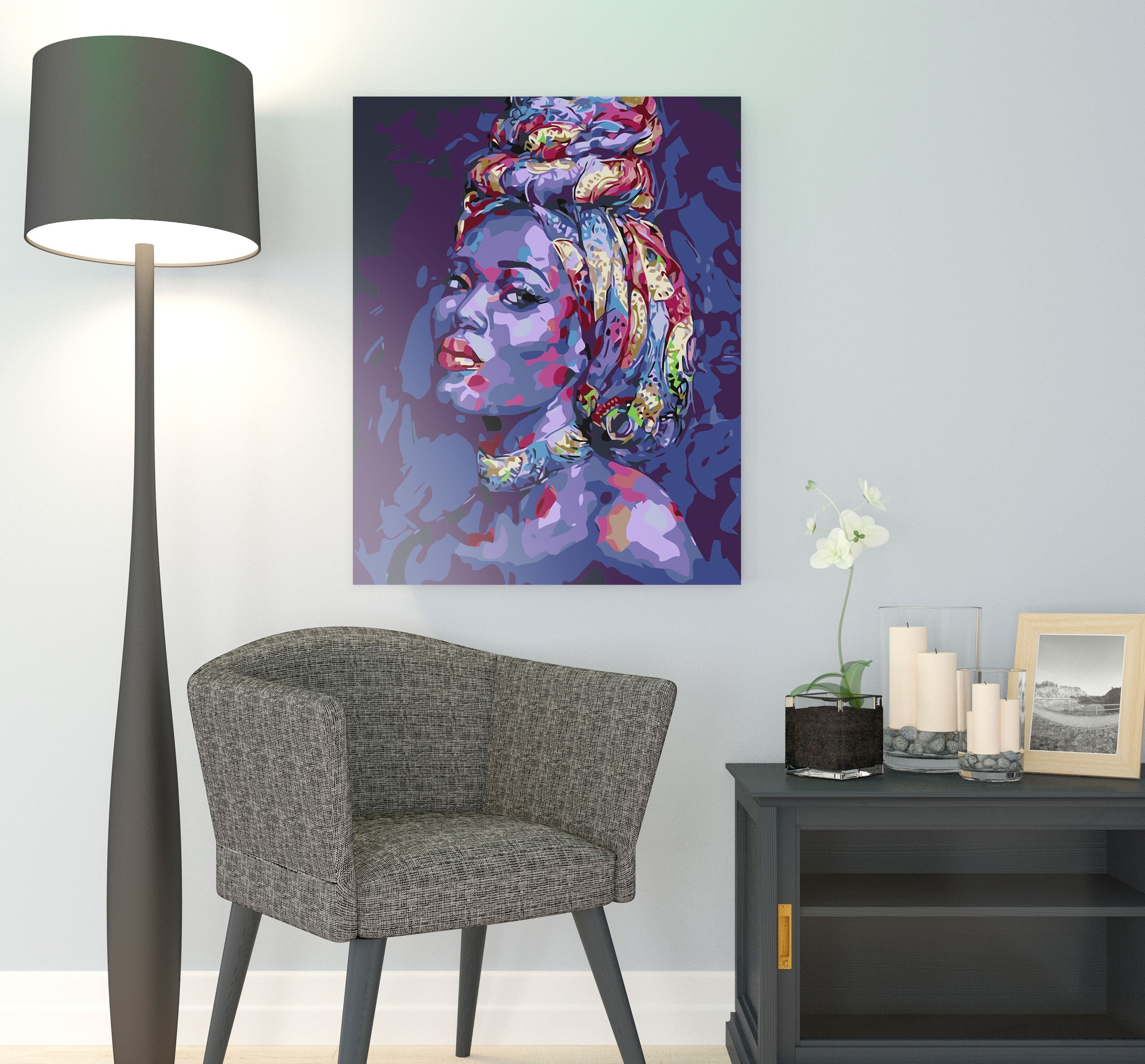 Farebné dievča (SC0774)