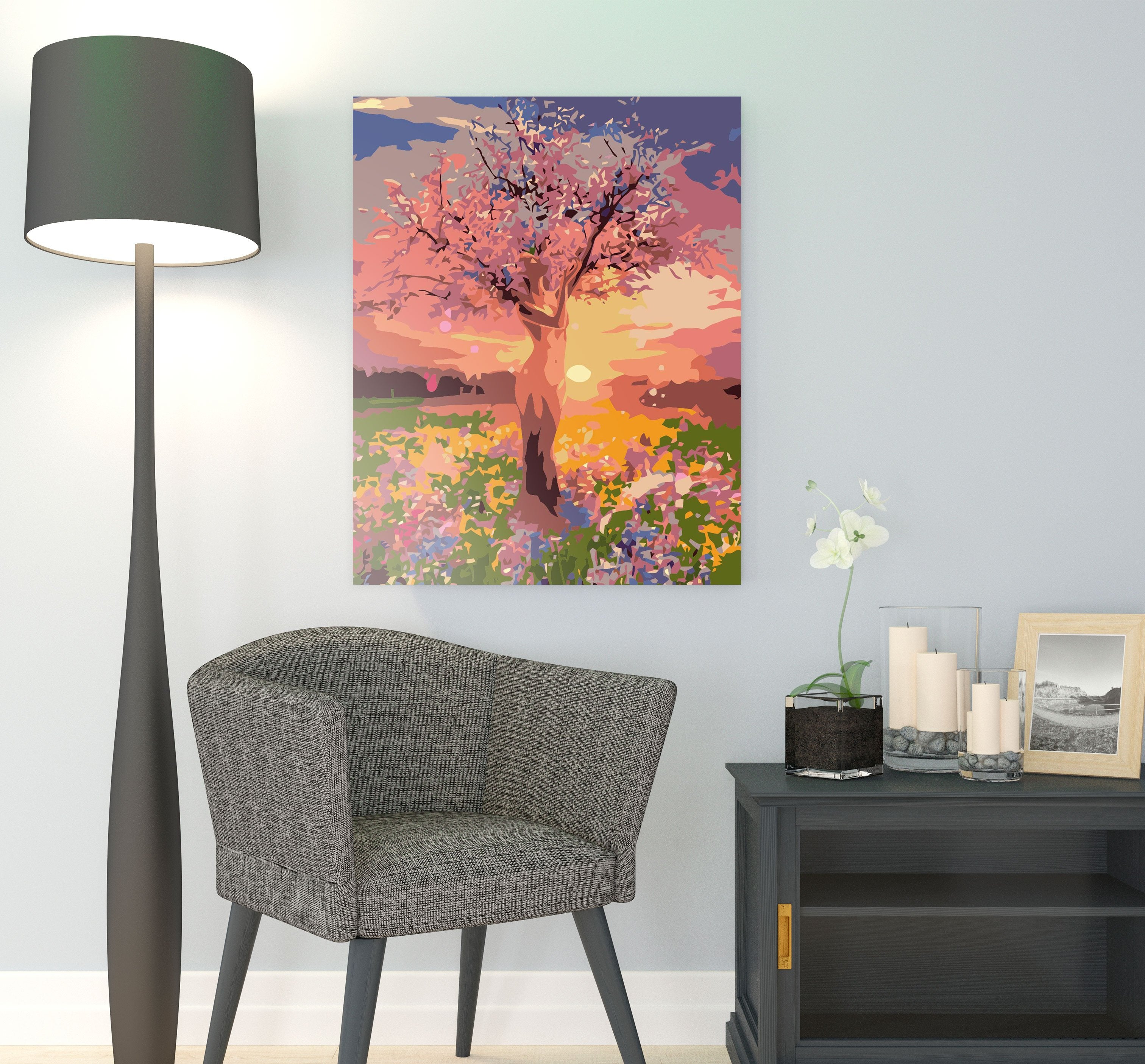 Žena. Strom (SC0675)