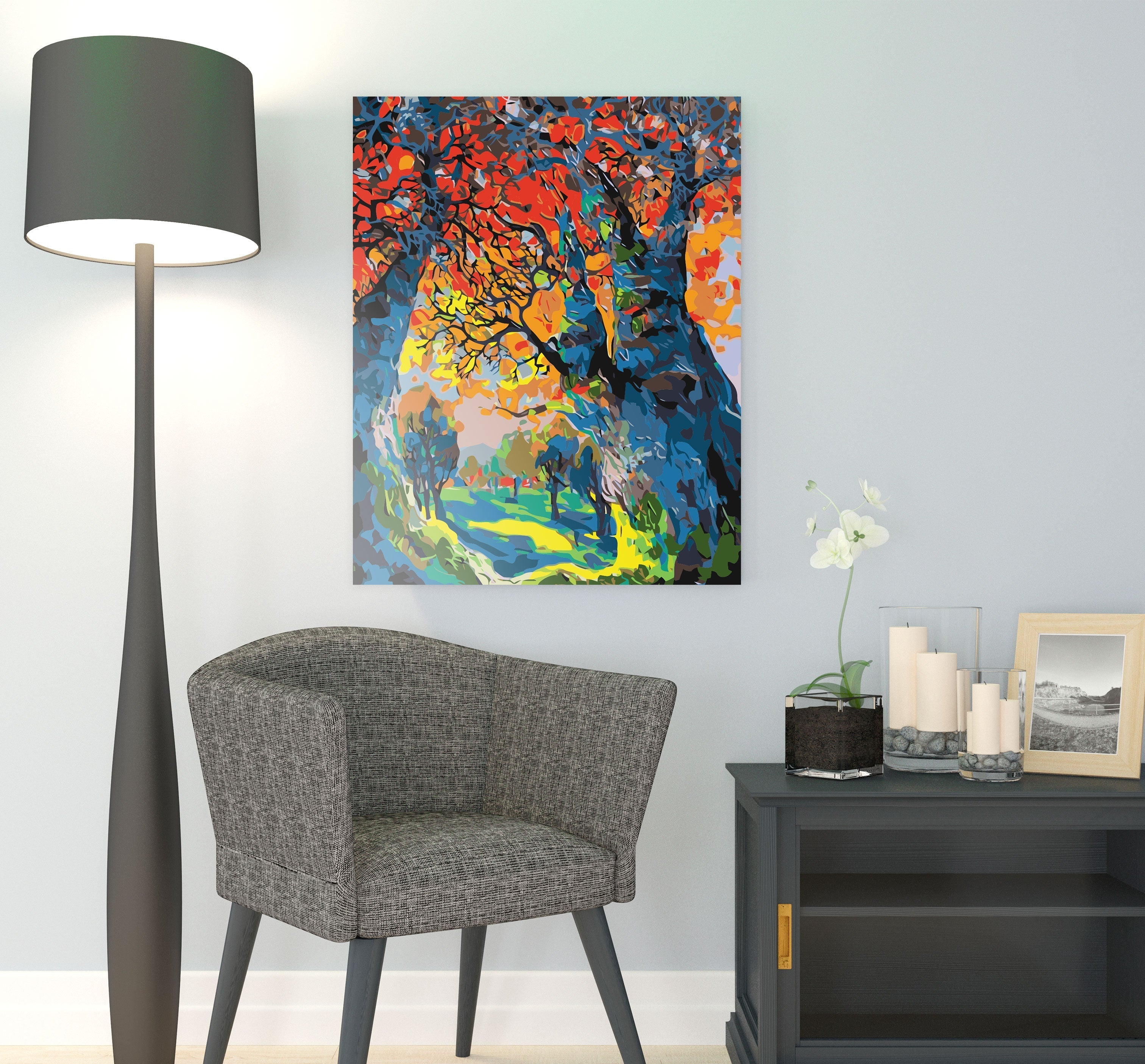 Starý dub v lese (SC0758)