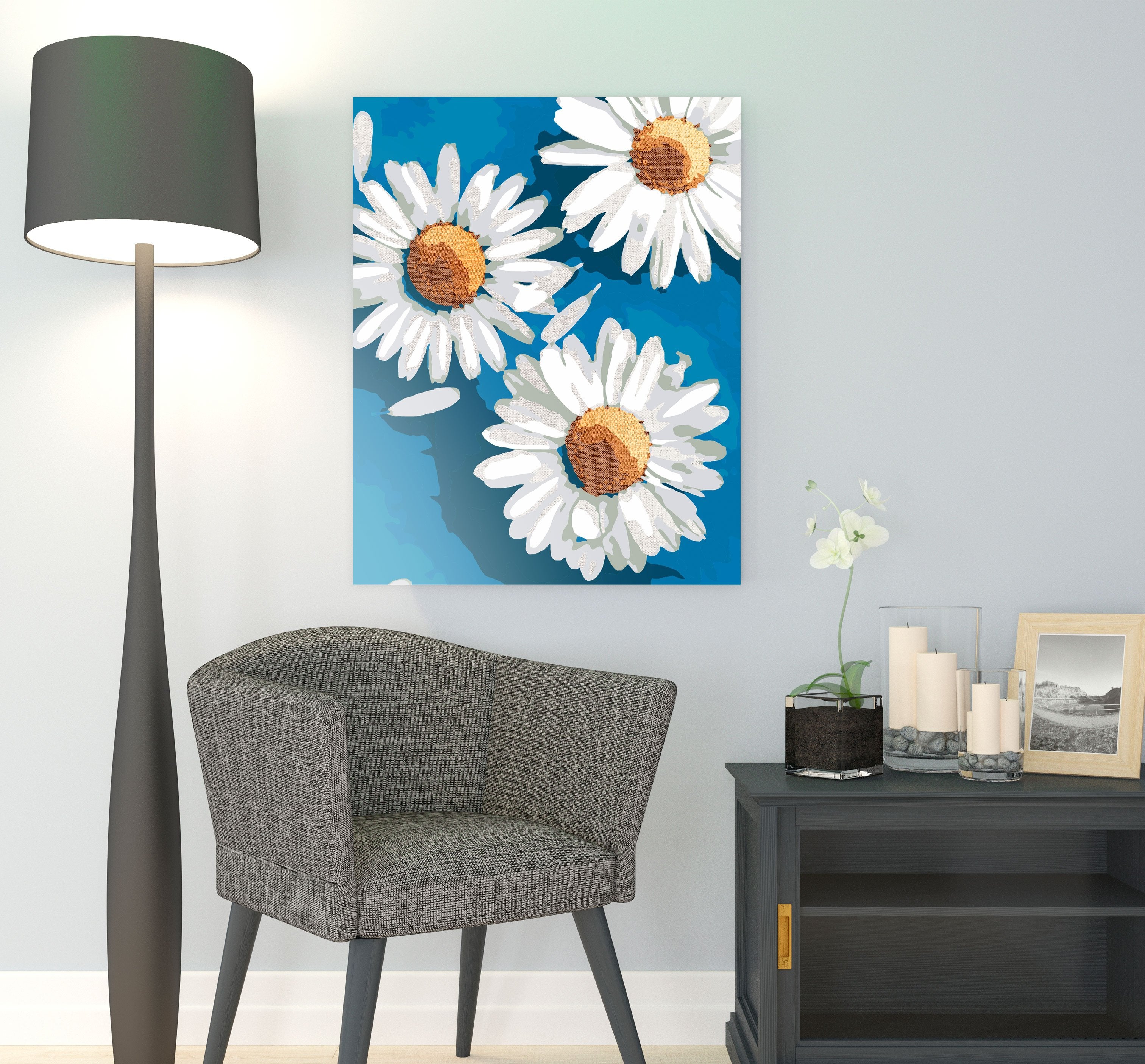 Harmanček na Modrom Pozadí (SC0656)