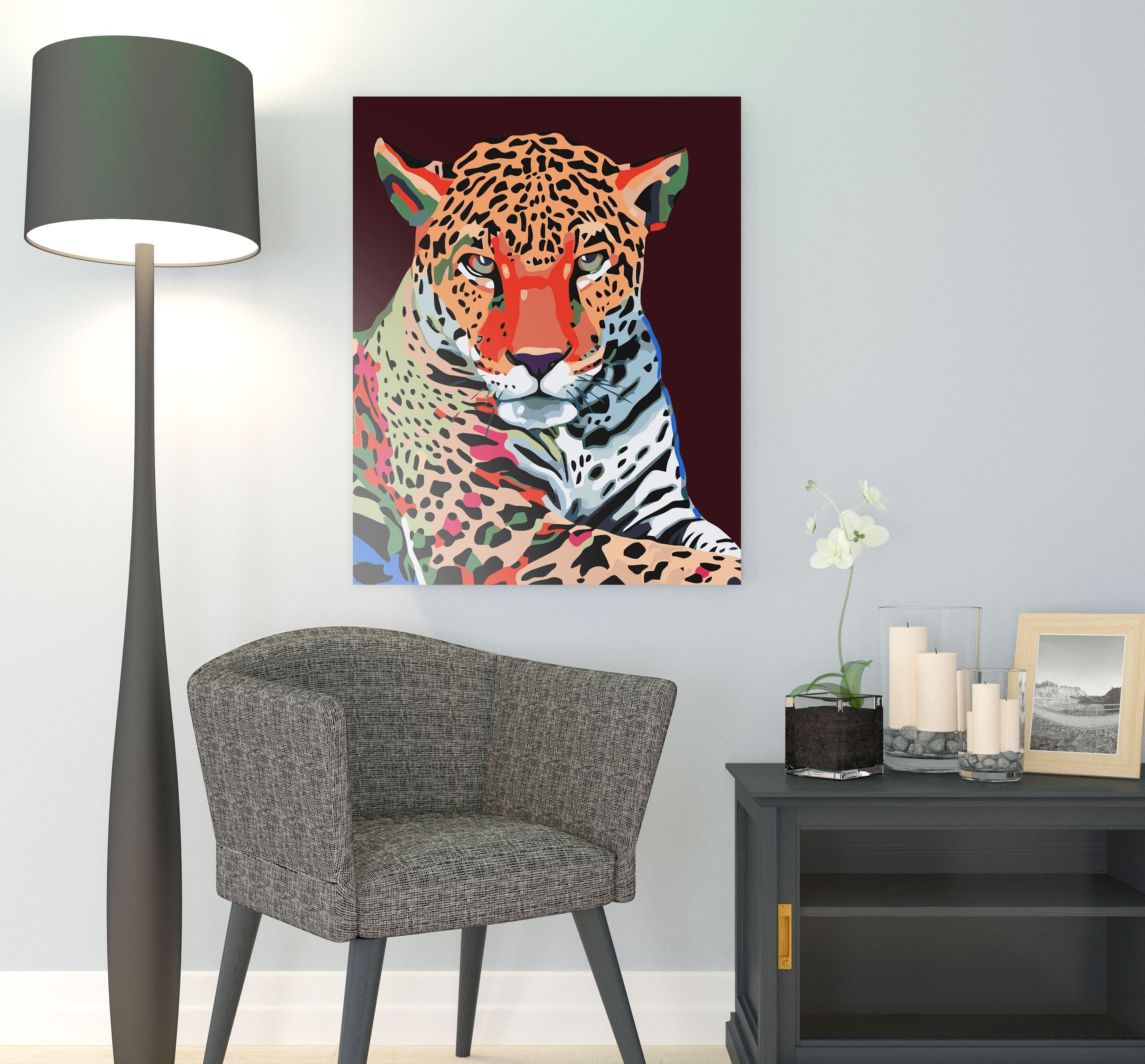 Farebný leopard (SC0724)