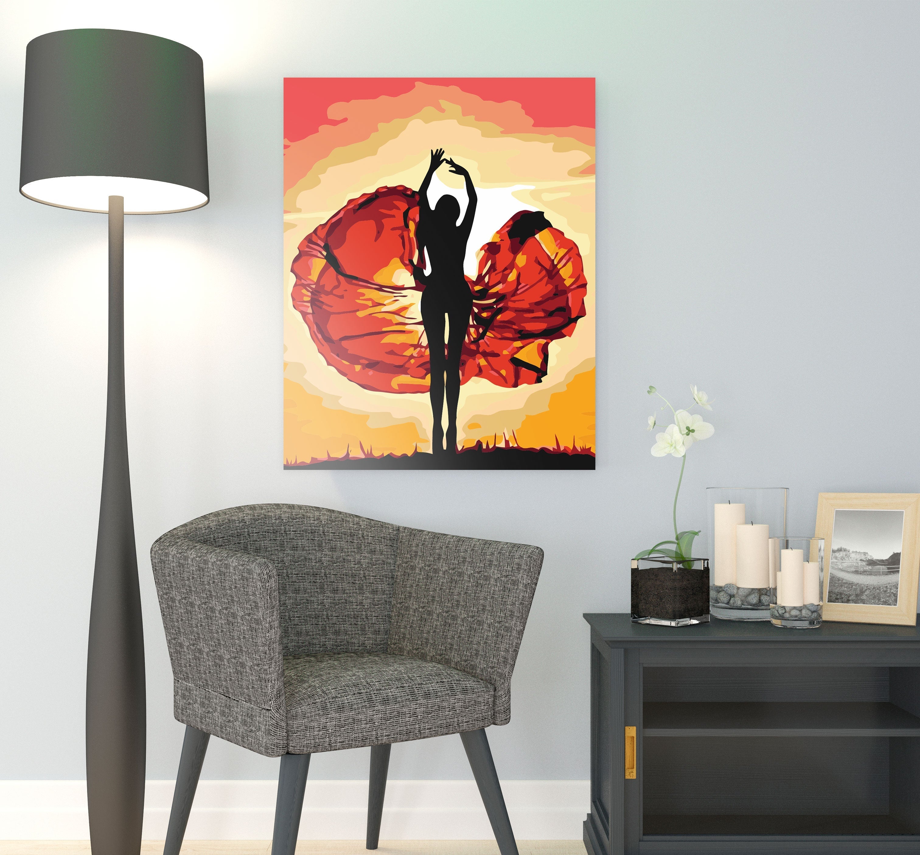 Tanec pri západe slnka (SC0776)