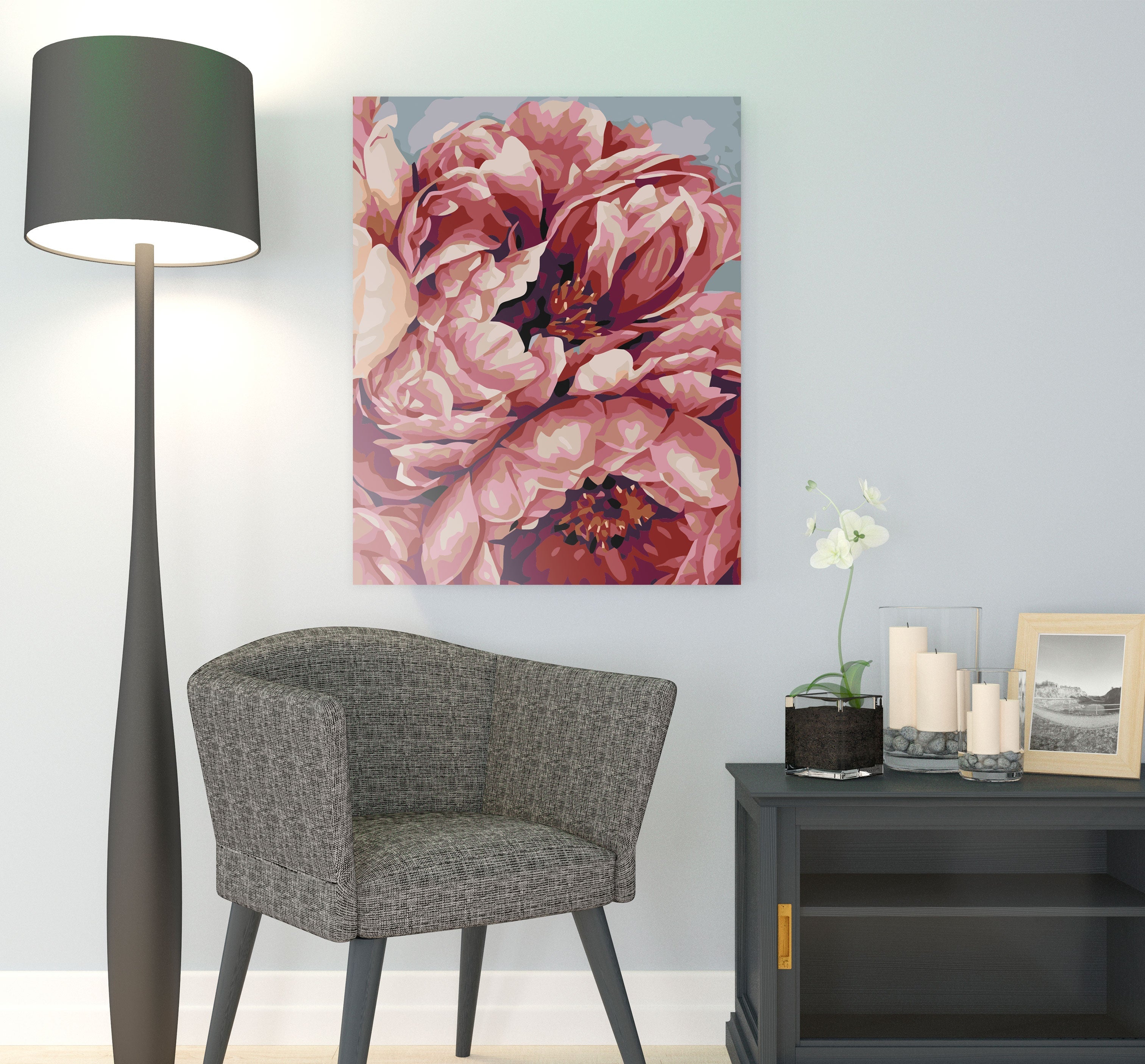 Ružové pivonky (SC0719)