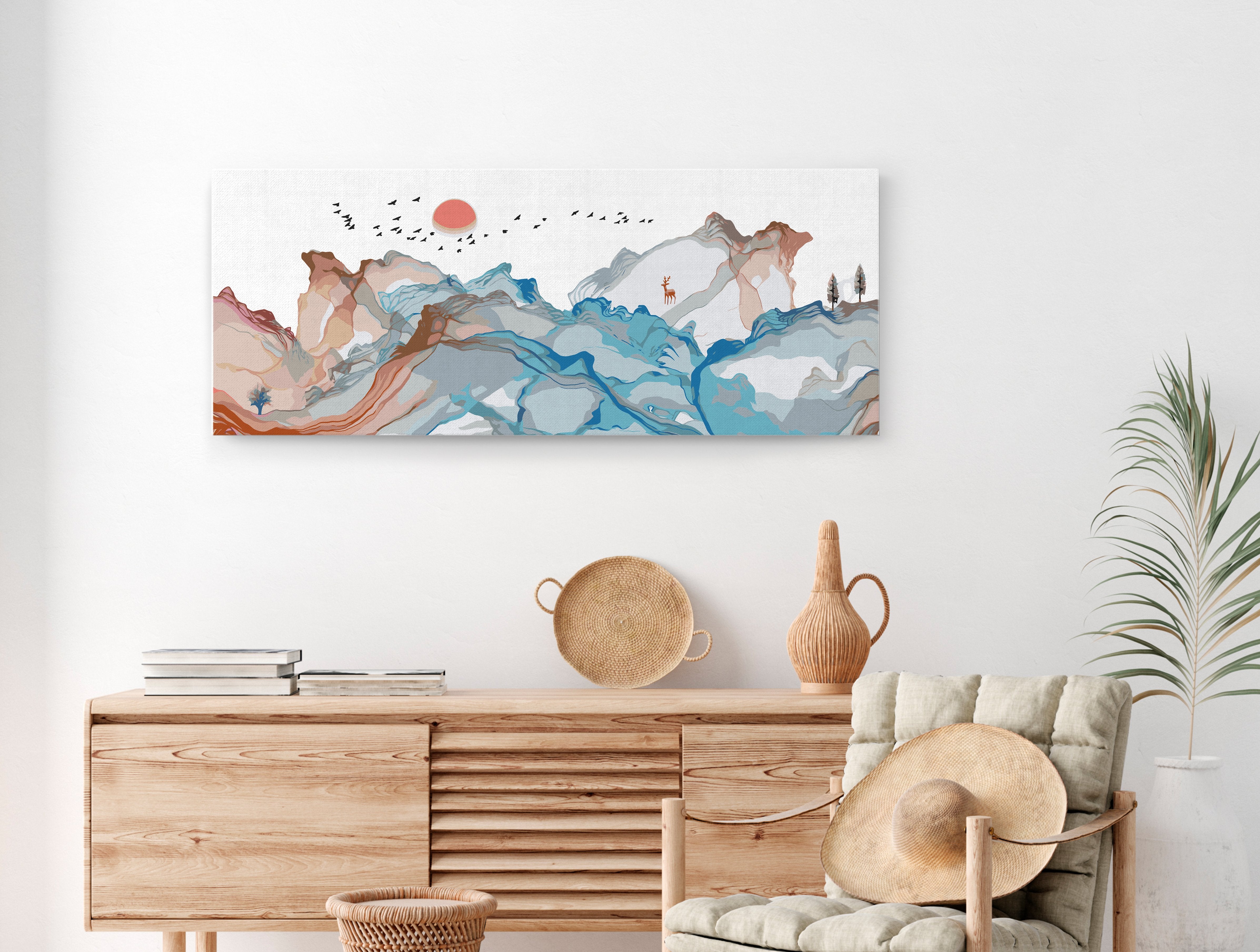 Sada panelov červené slnko (SC0625)