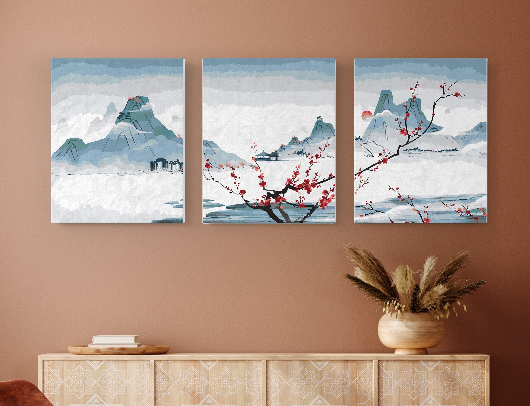 Zimné hory pokryté snehom (SC0622)