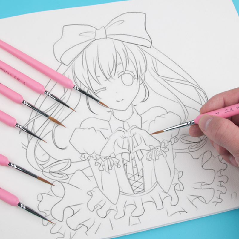 Sada Umeleckých Kefí - 10 Ks