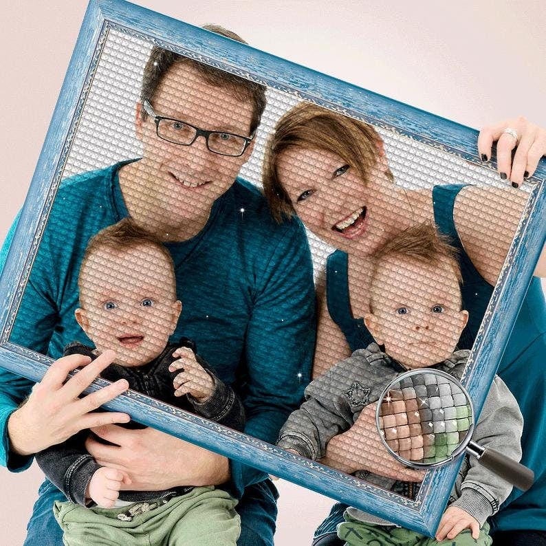 Mozaika - Obrázok z vlastnej fotografie