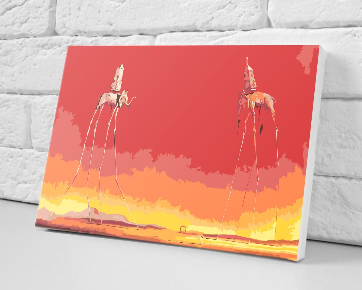 Slony -Salvador Dalí