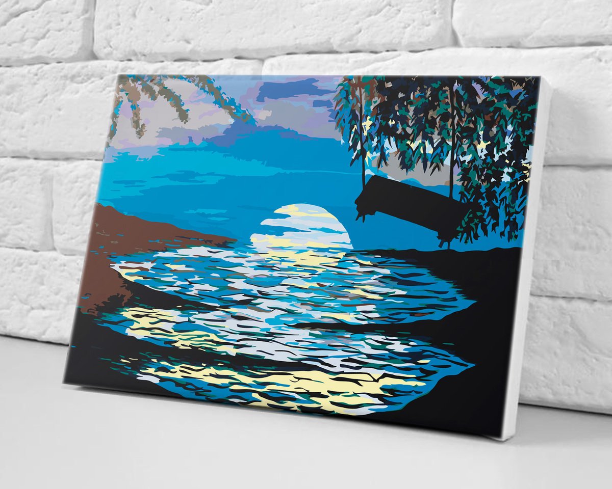 Západ Slnka Nad Oceánom