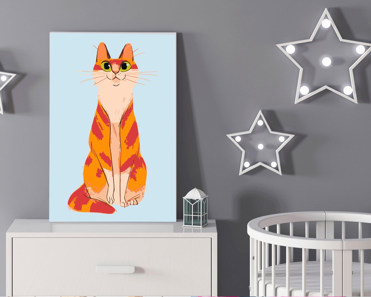 Pekné Oči Červenej Mačky