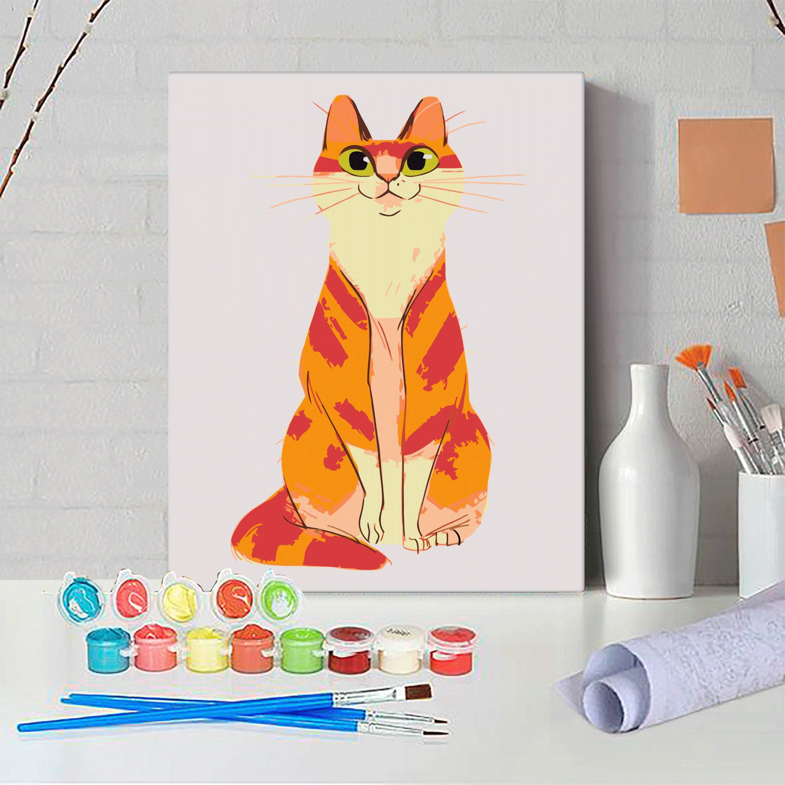 Vtipná Zázvorová Mačka