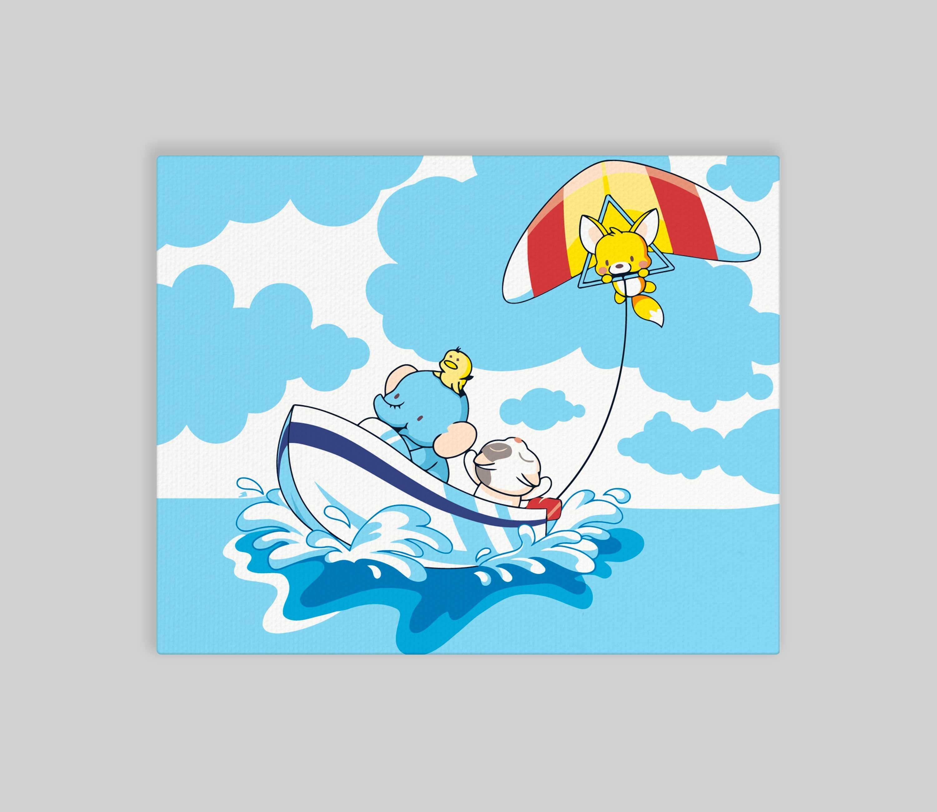 Zvieratá Cestujú Deti