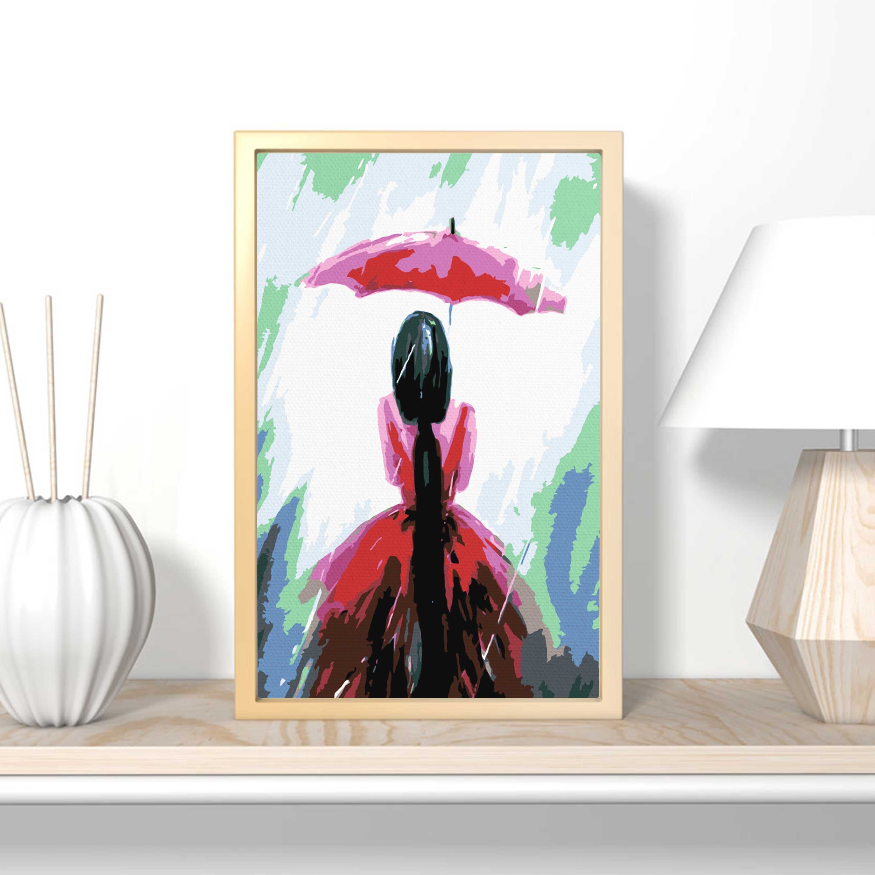 Dáma V Červených Šatách