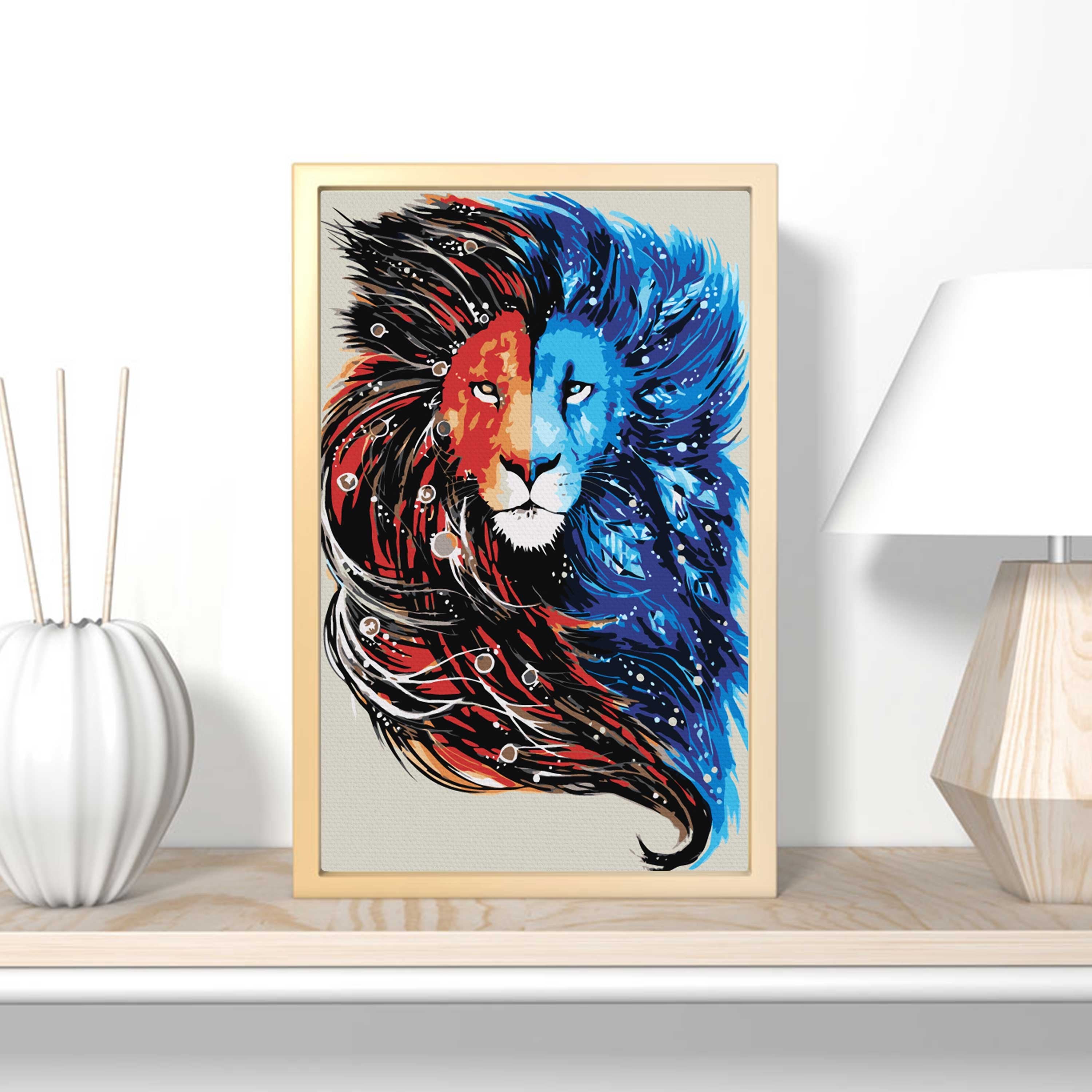 Fantastický Portrét Leva