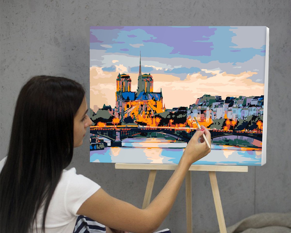 Francúzska Katedrála Notre Dame